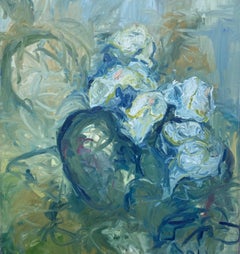 Quando i fiori sbocciano. Pittura ad olio espressionista contemporanea