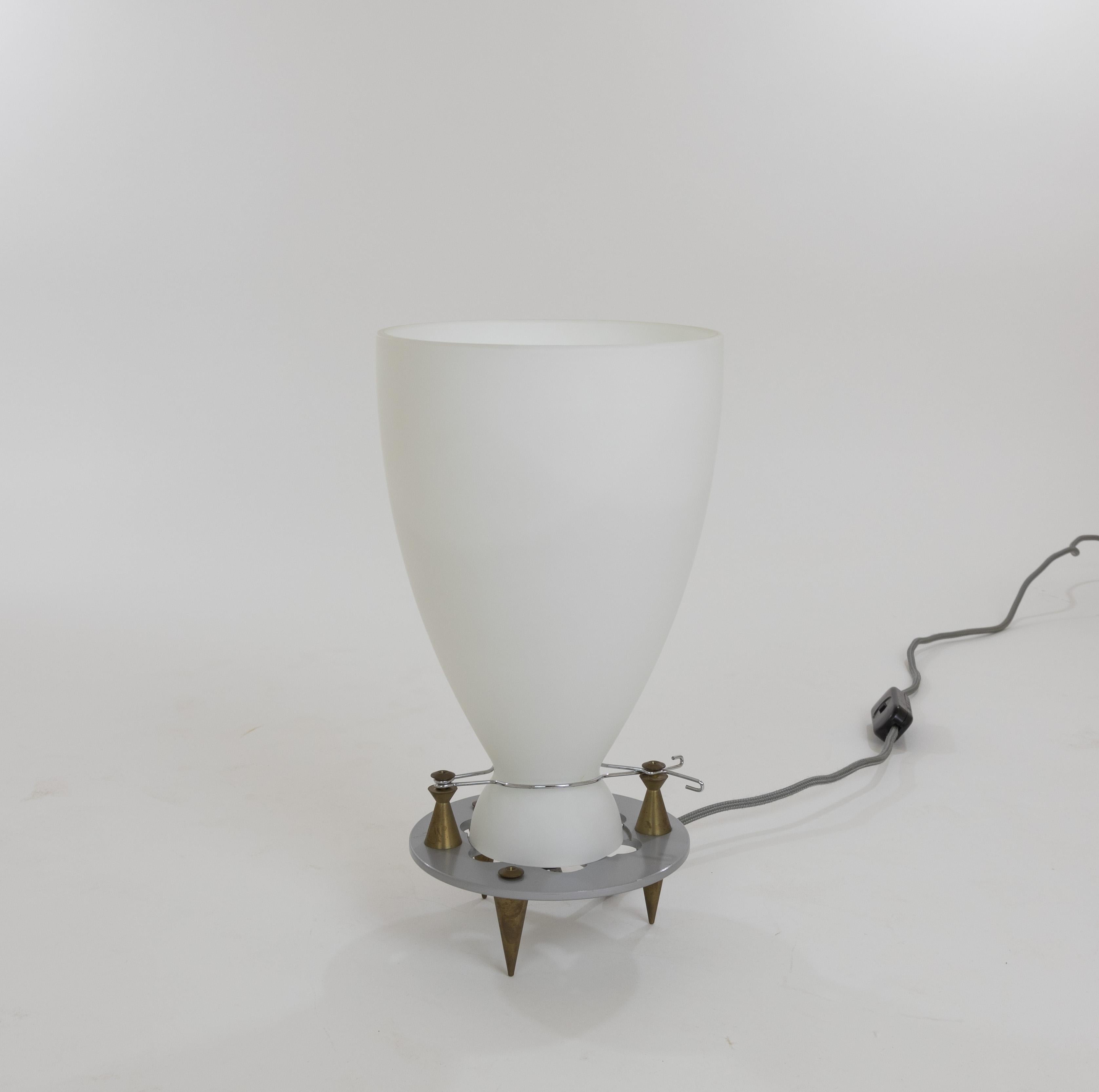 Lámpara de sobremesa Franceschina de Umberto Riva para Fontana Arte, años 80 finales del siglo XX en venta