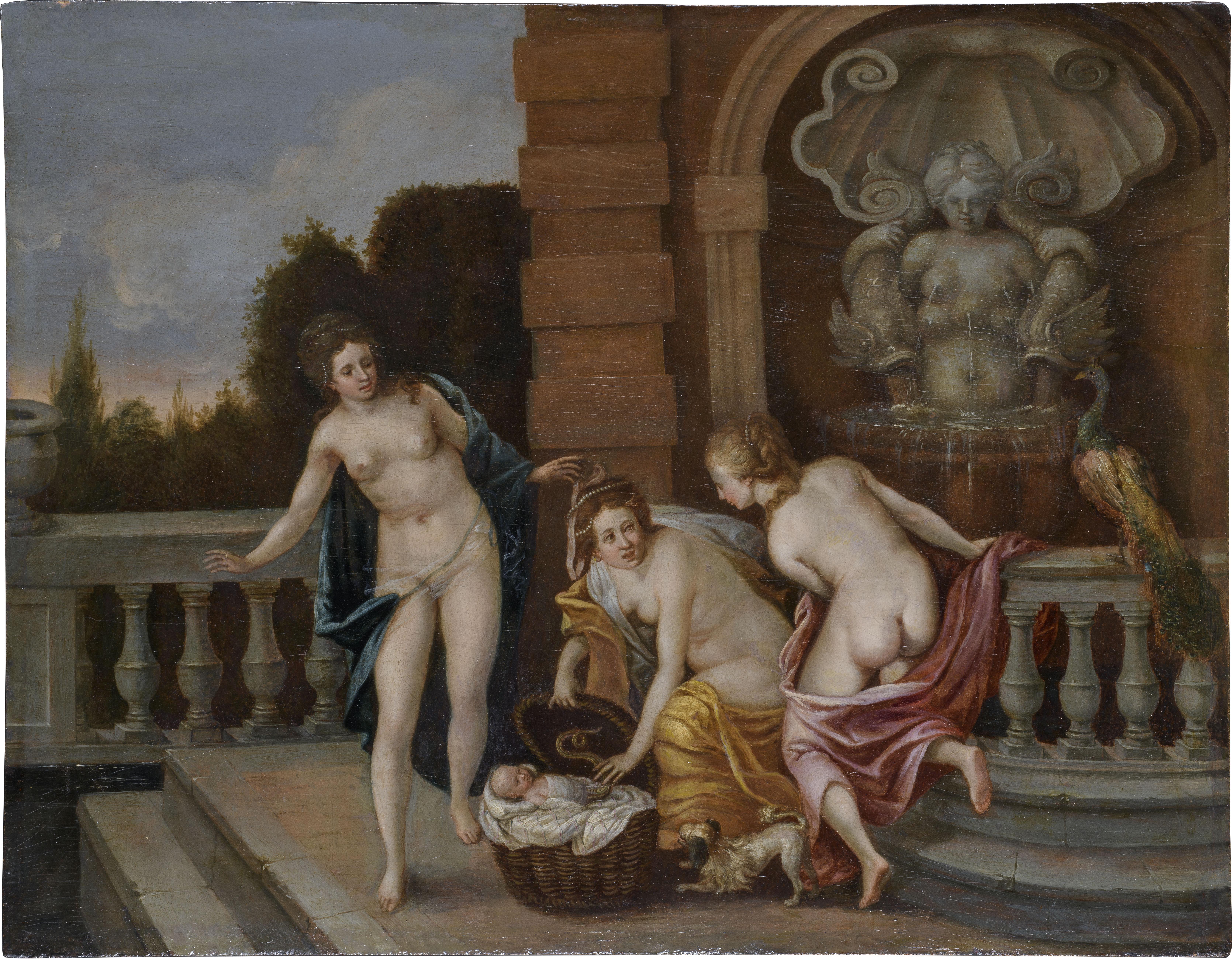 Cercle Francesco Albani Peinture mythologique italienne - Maîtres anciens Painting par Francesco Albani (Bologna 1578 - 1660) Circle of