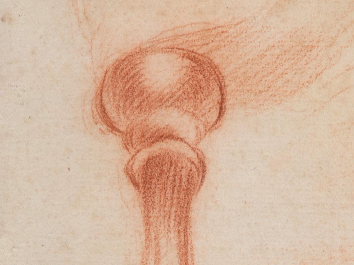 Francesco Bartolozzi (1727–1815) — Red Chalk Drawing, 18th Century For Sale 1