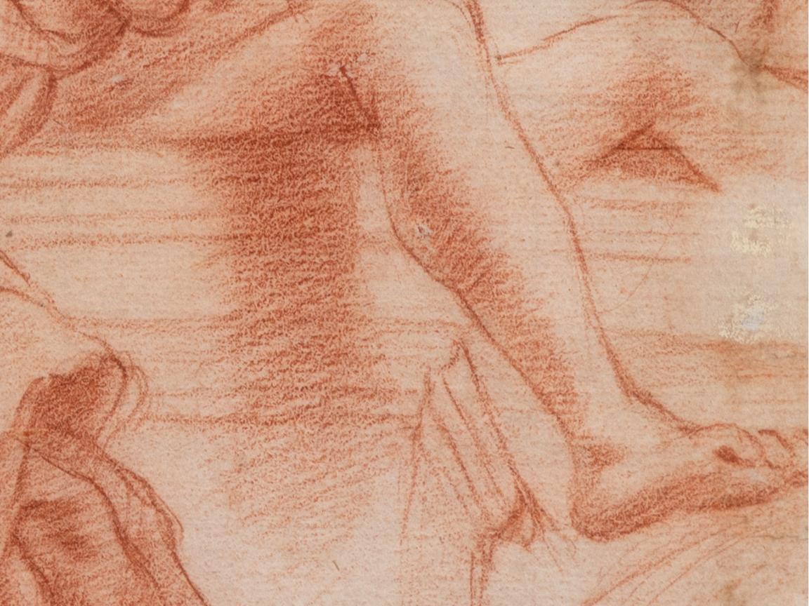 Francesco Bartolozzi (1727–1815) — Red Chalk Drawing, 18th Century For Sale 3