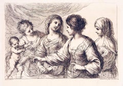 Four Young Women and the Boy Cupid / - Mysterious Virtuosity -