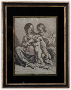 Vintage Francesco Bartolozzi RA (1727-1815) - 20th Century Engraving, The Holy Family