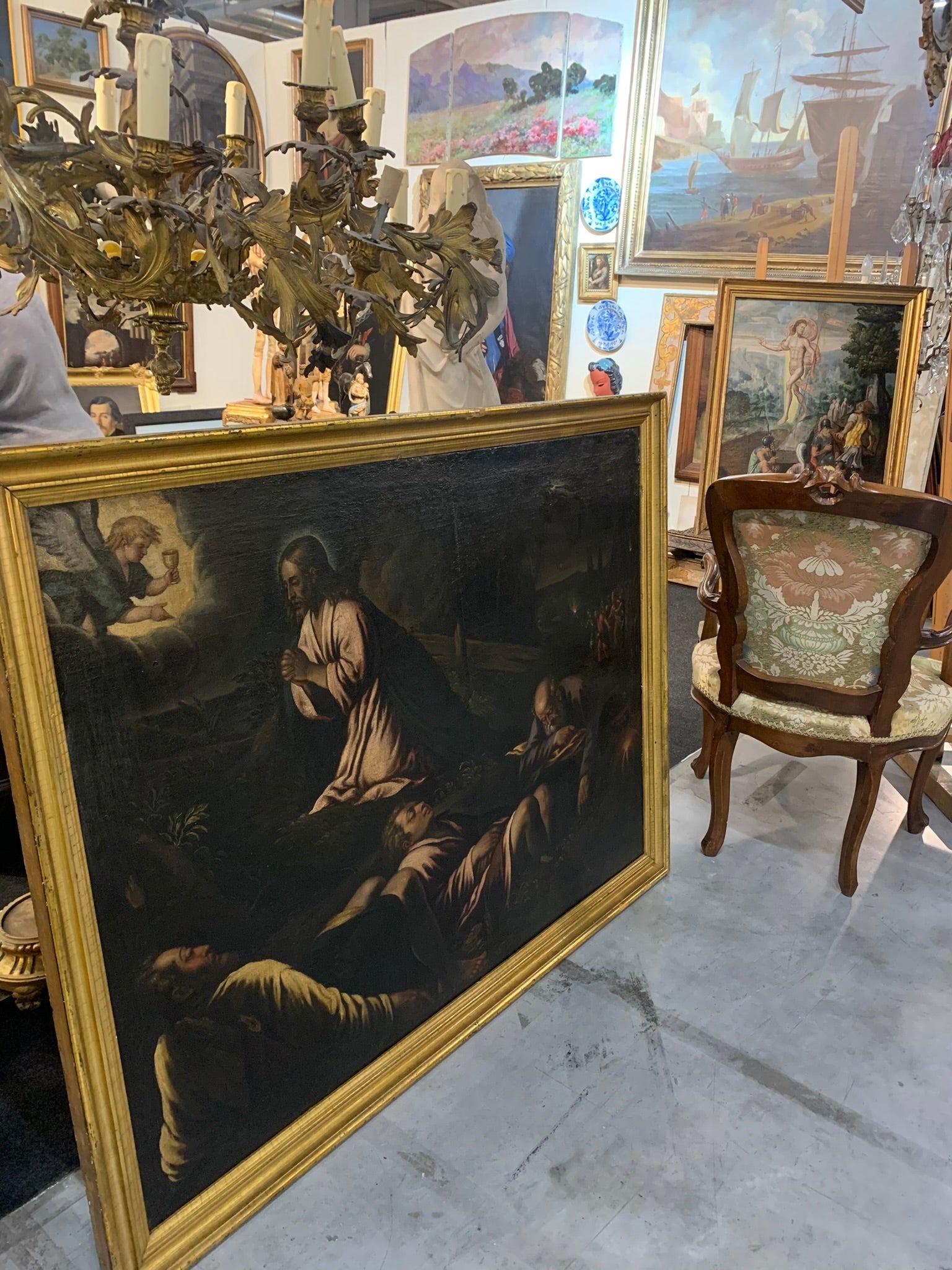 Agony in the Garden of Gethsemane. Circa 1600 For Sale 10