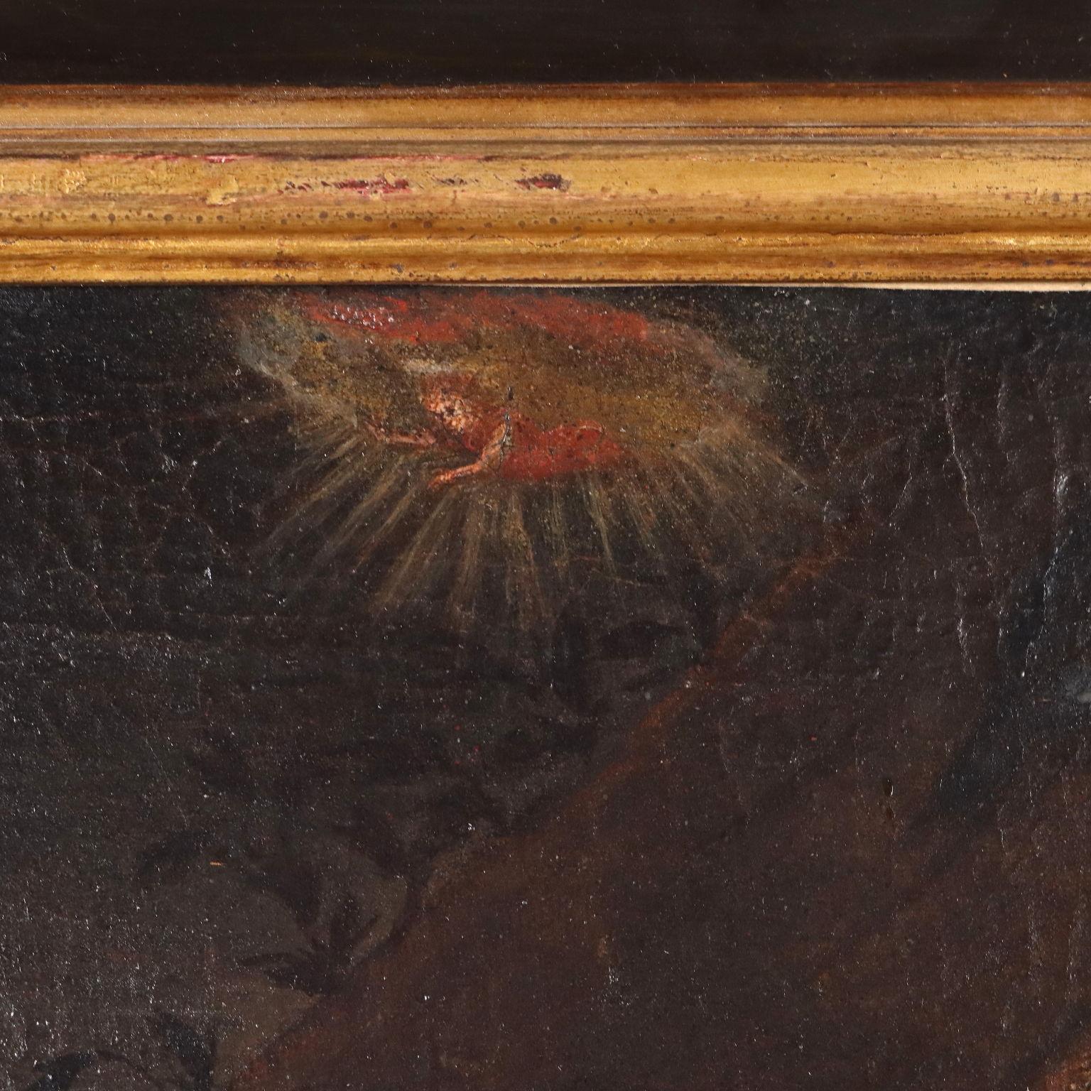 Painting from the workshop of Francesco Bassano  Nativity second half of the 500's For Sale 10