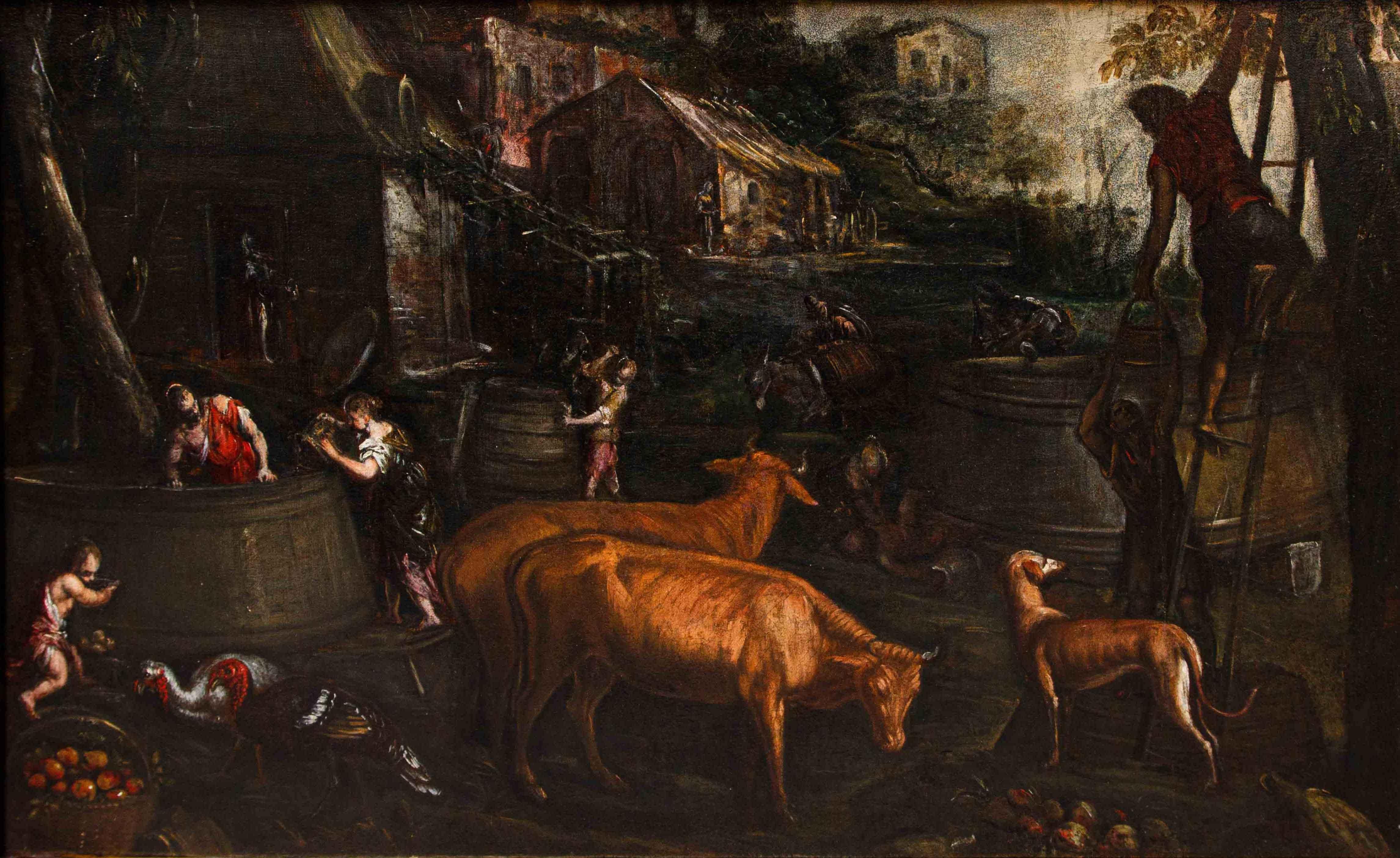 Francesco Bassano (Bassano, 1549 - Venise, 1592),  Automne en vente 11