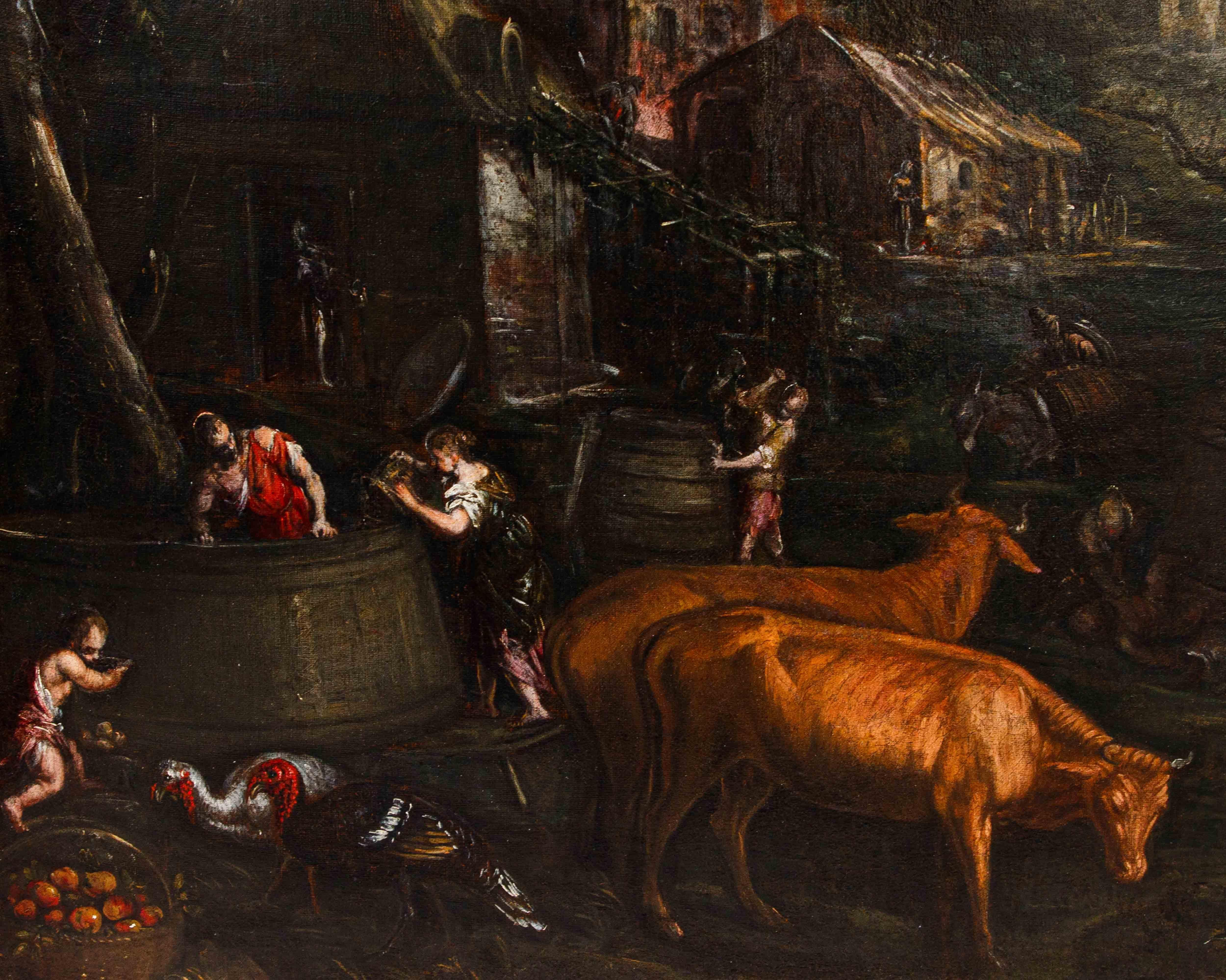 Francesco Bassano (Bassano, 1549 - Venise, 1592),  Automne en vente 1