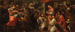 "Eucharistic miracle of the mule and the heretic before Saint Anthony of Padua"