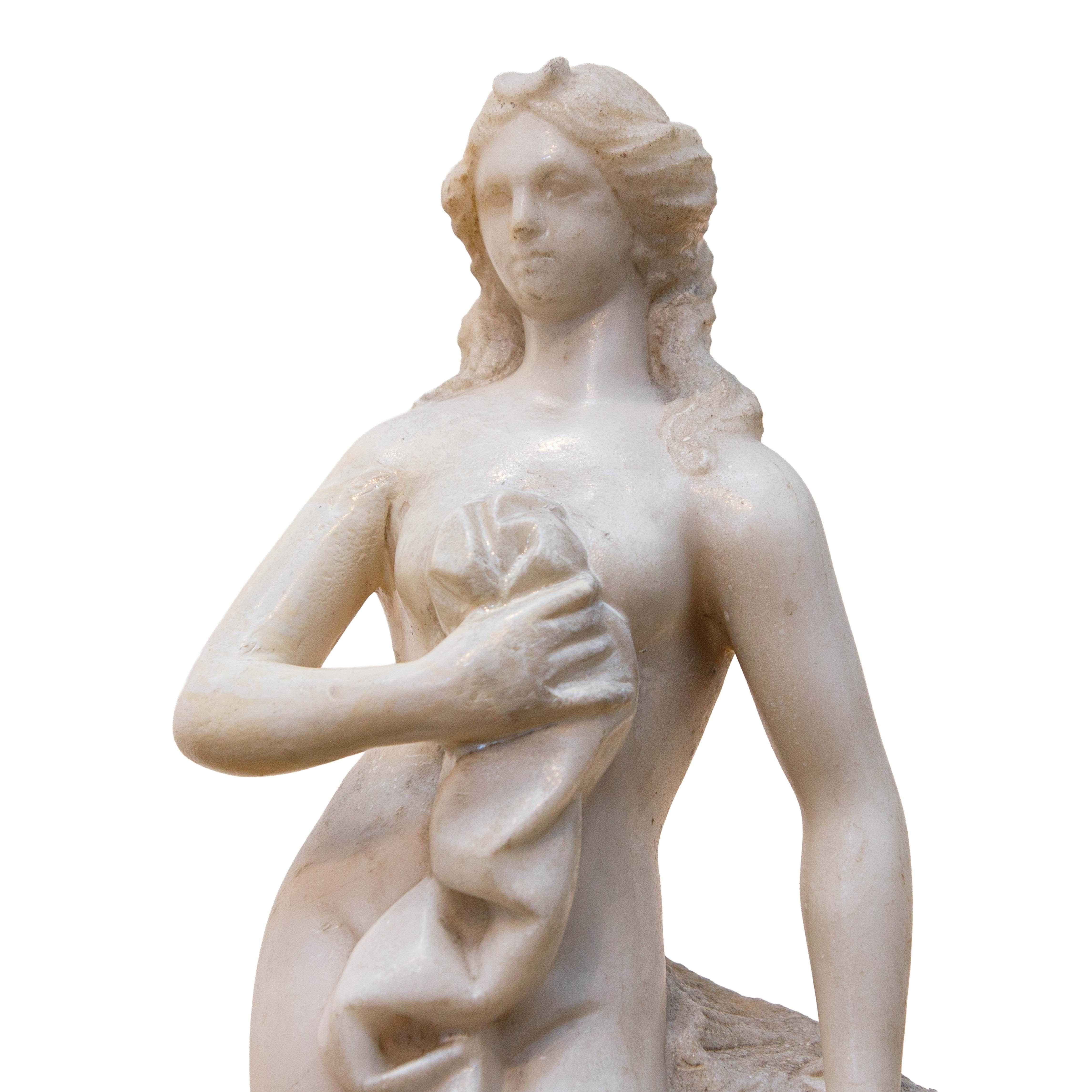 Ambito di Francesco Bertos (1678-1741), Figure femminili cacciatrici in vendita 5