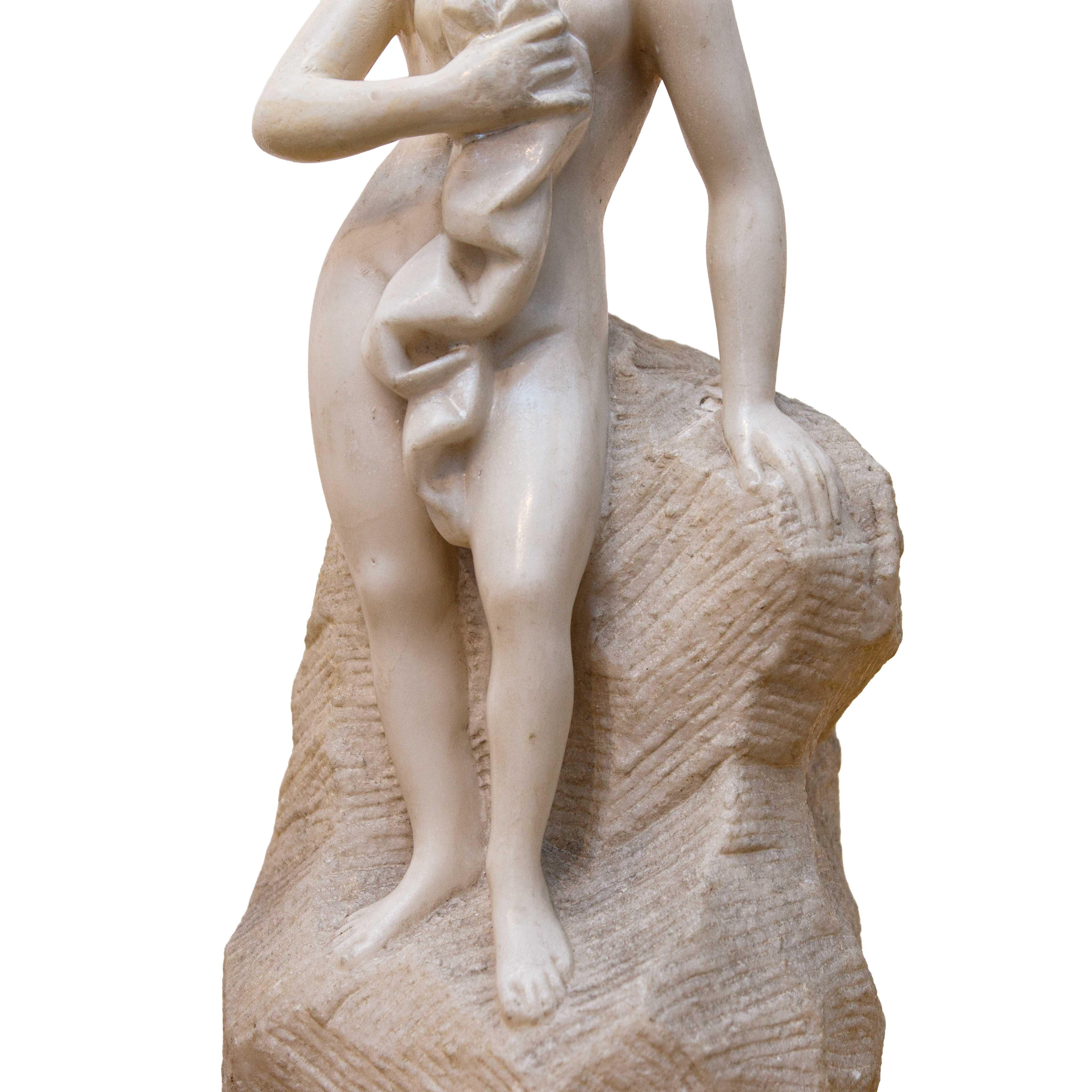 Ambito di Francesco Bertos (1678-1741), Figure femminili cacciatrici in vendita 7