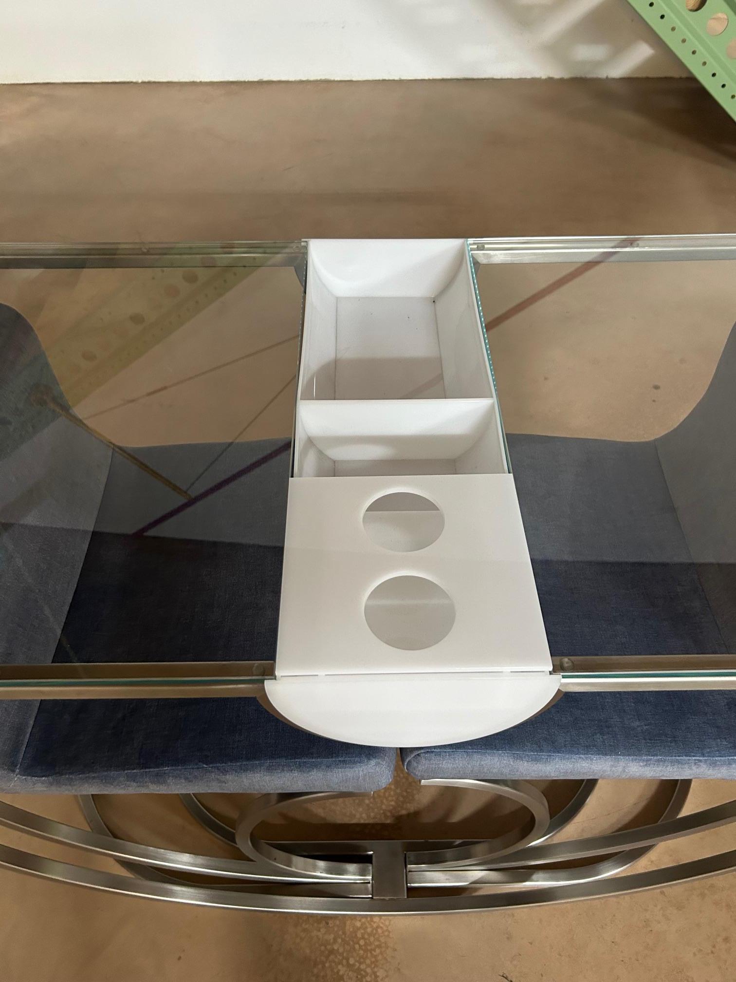 Altro Francesco Bocola dining table for a couple - 1970 in vendita