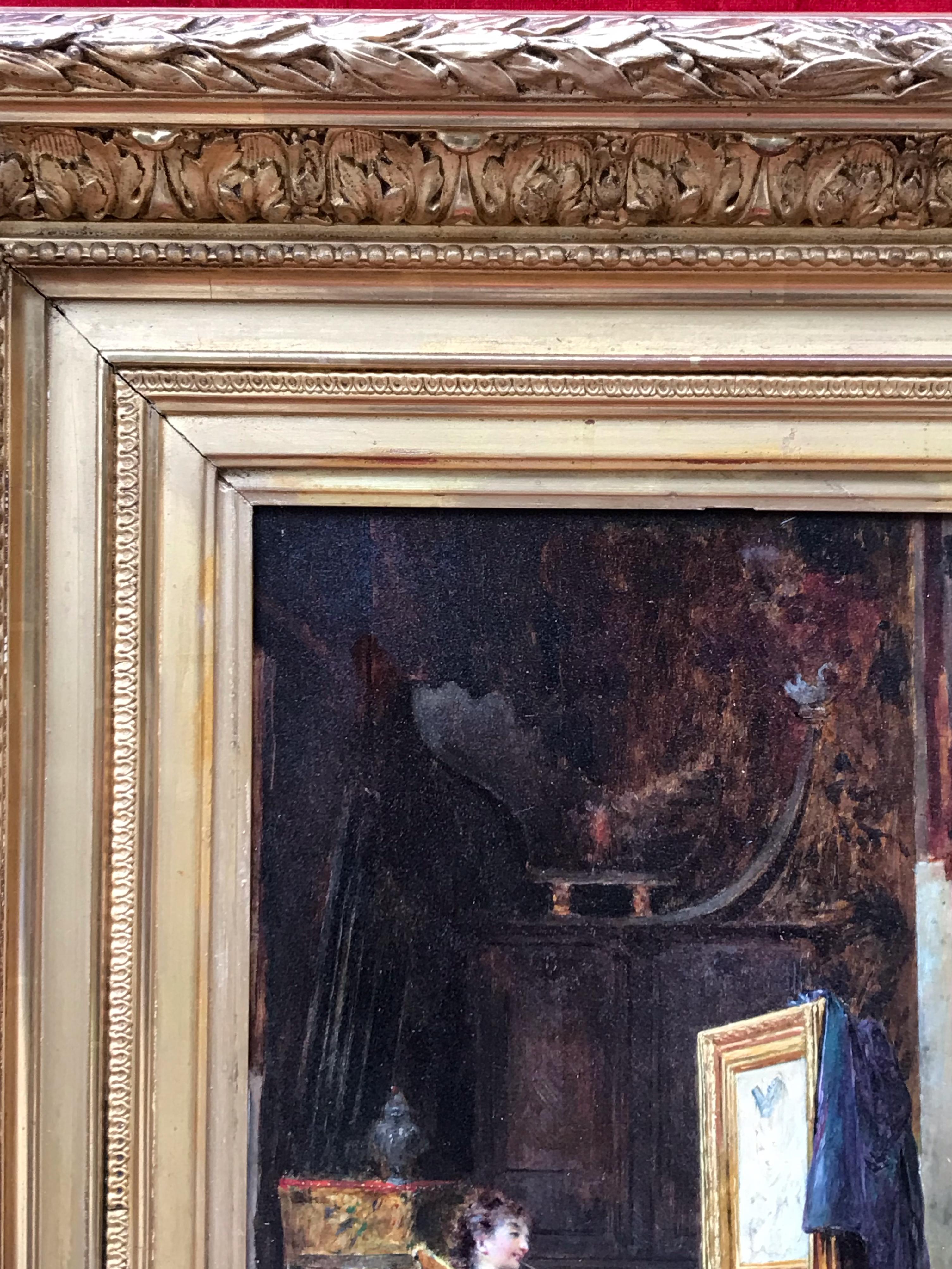 Retrato en el taller del Pintor en venta 2
