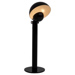 Francesco Buzzi black Cuffia Floor Lamp for Bieffeplast in 1969