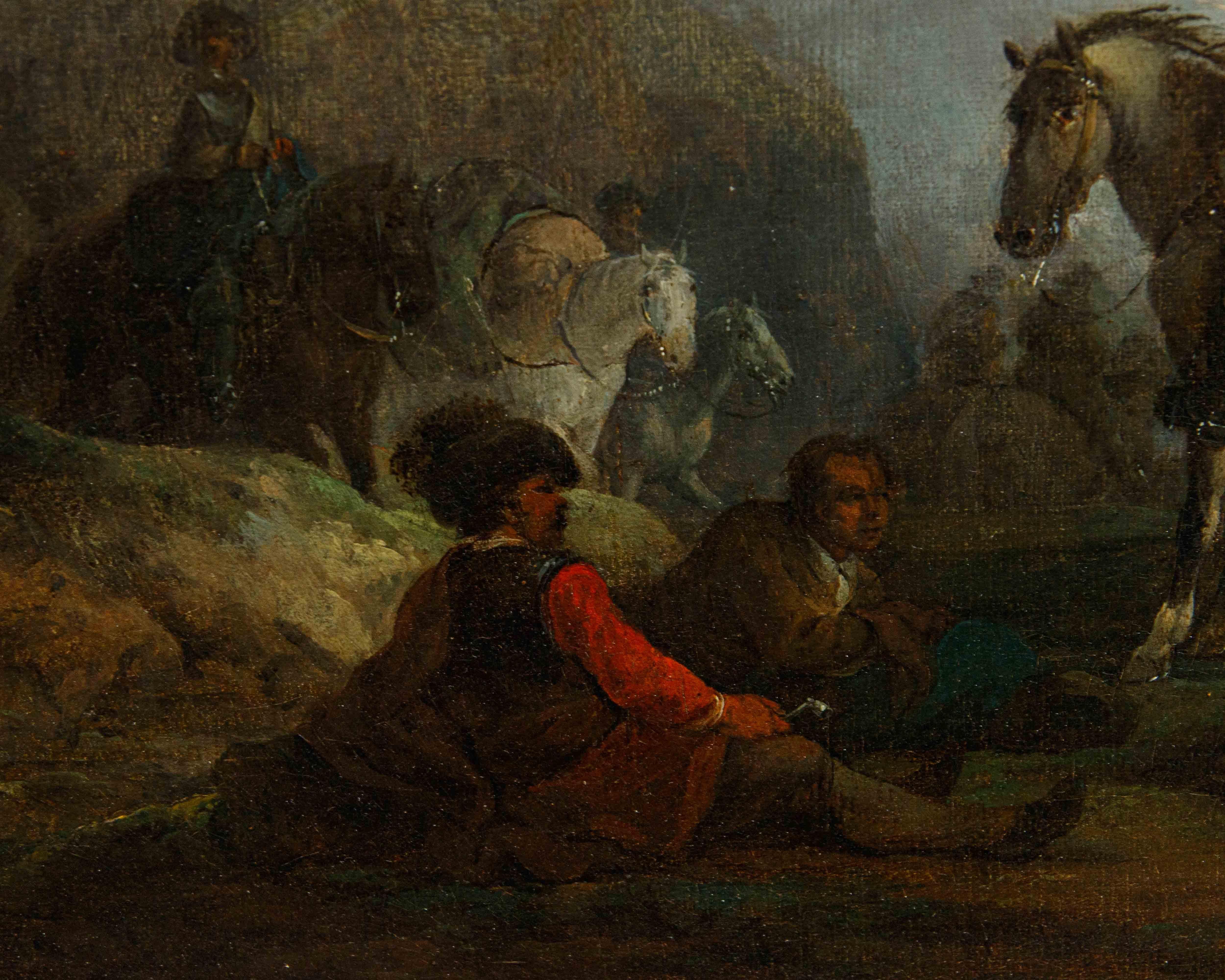 Francesco Casanova (London 1732/33- Vorderbruh, Wien 1803), Reiterstopp im Angebot 2