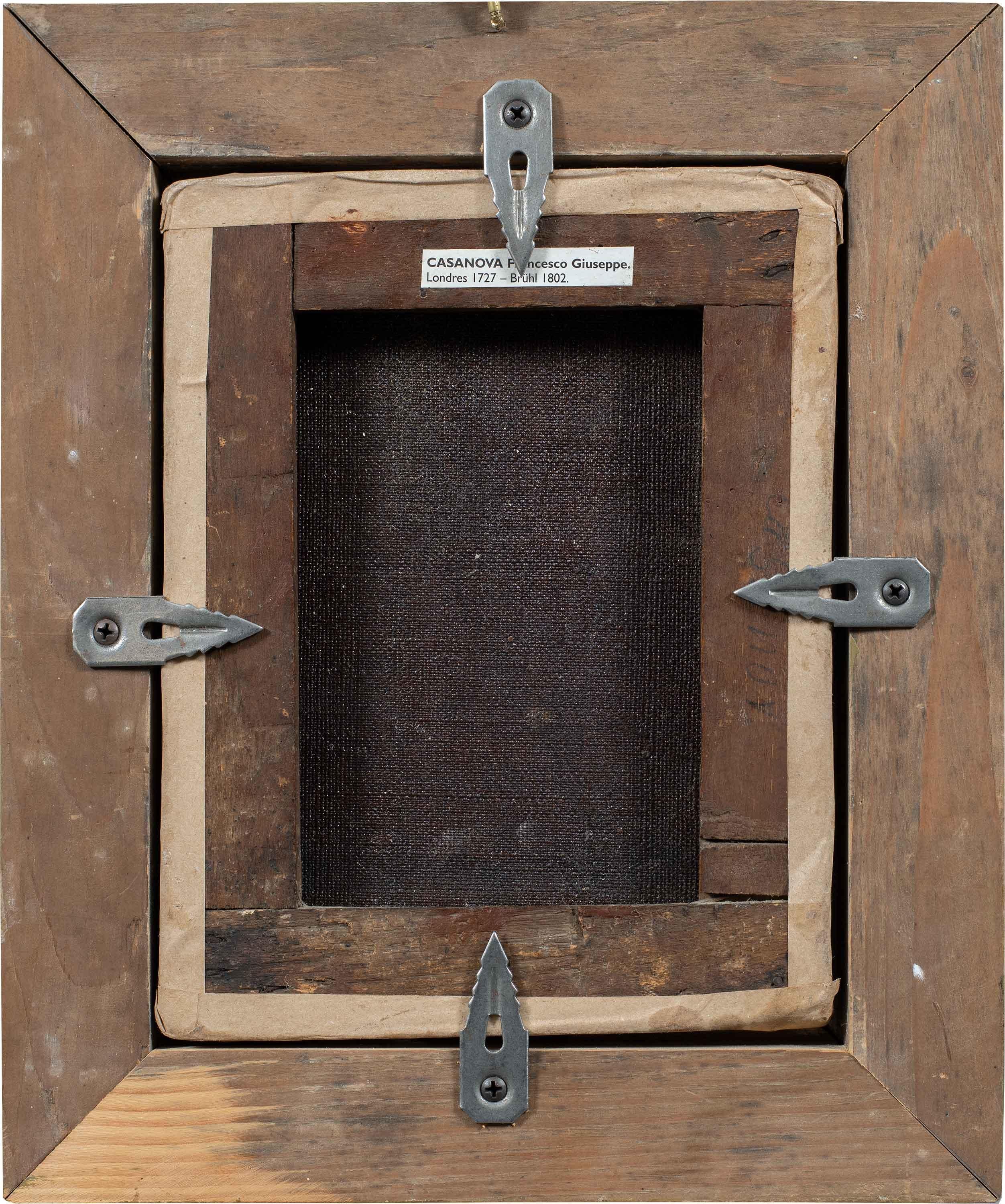 Francesco Casanova (venezianischer Maler) - Landschaft des 18. Jahrhunderts - Schlachtszene im Angebot 8