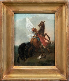 Francesco Casanova (Venetian painter) - 18th century landscape - Battle scene