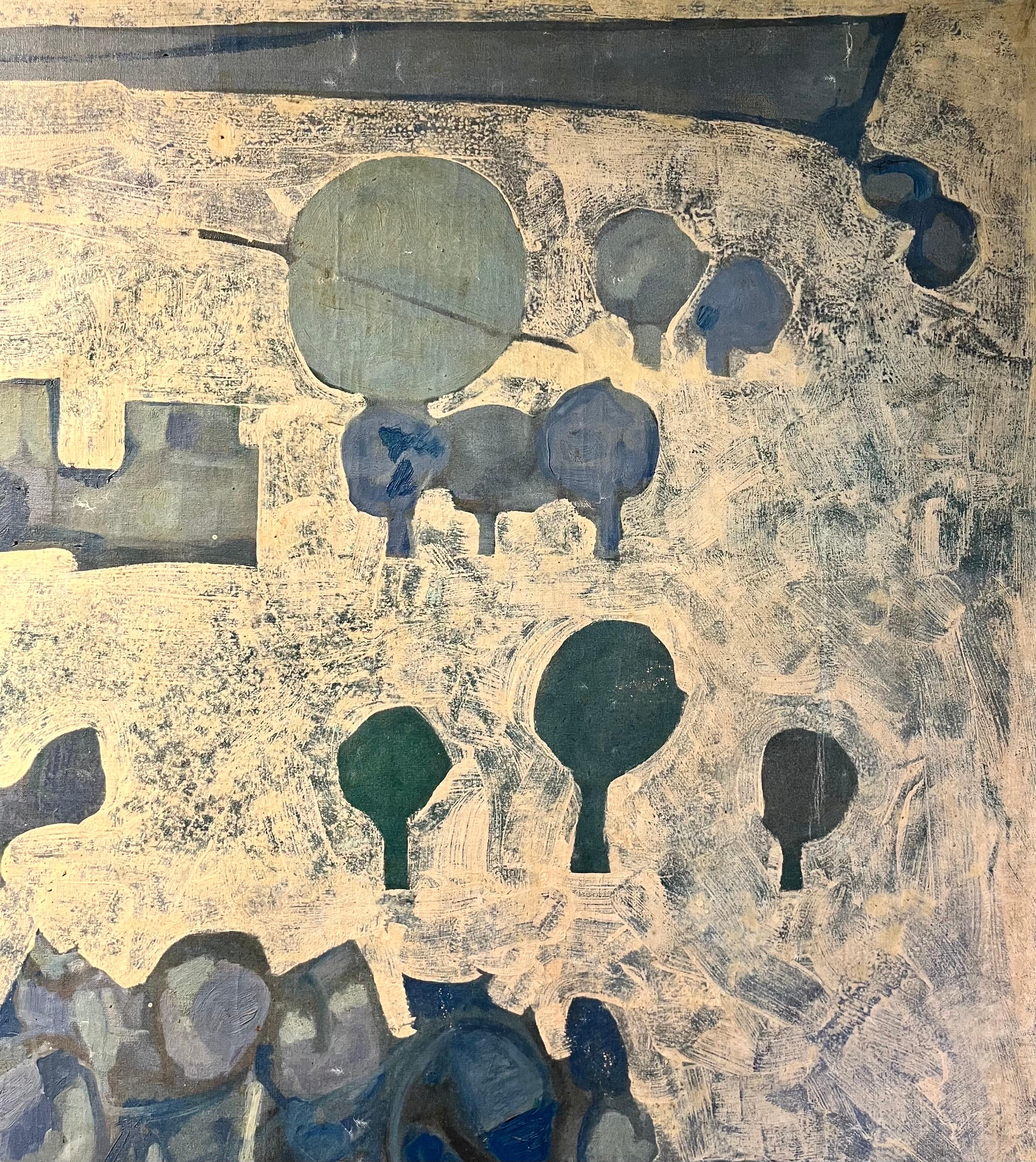 Francesco Casorati (Torino 1934/2013)
Francesco Casorati, figlio di Felice Casorati e dell'inglese Daphne Maugham, entrambi pittori, erediterà da loro l'amore per la pittura che diventerà l'attività centrale della sua esistenza.
A causa della