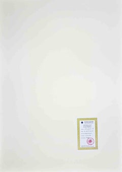 Ship Smoke - Original Etching by Francesco Casorati - 1970s