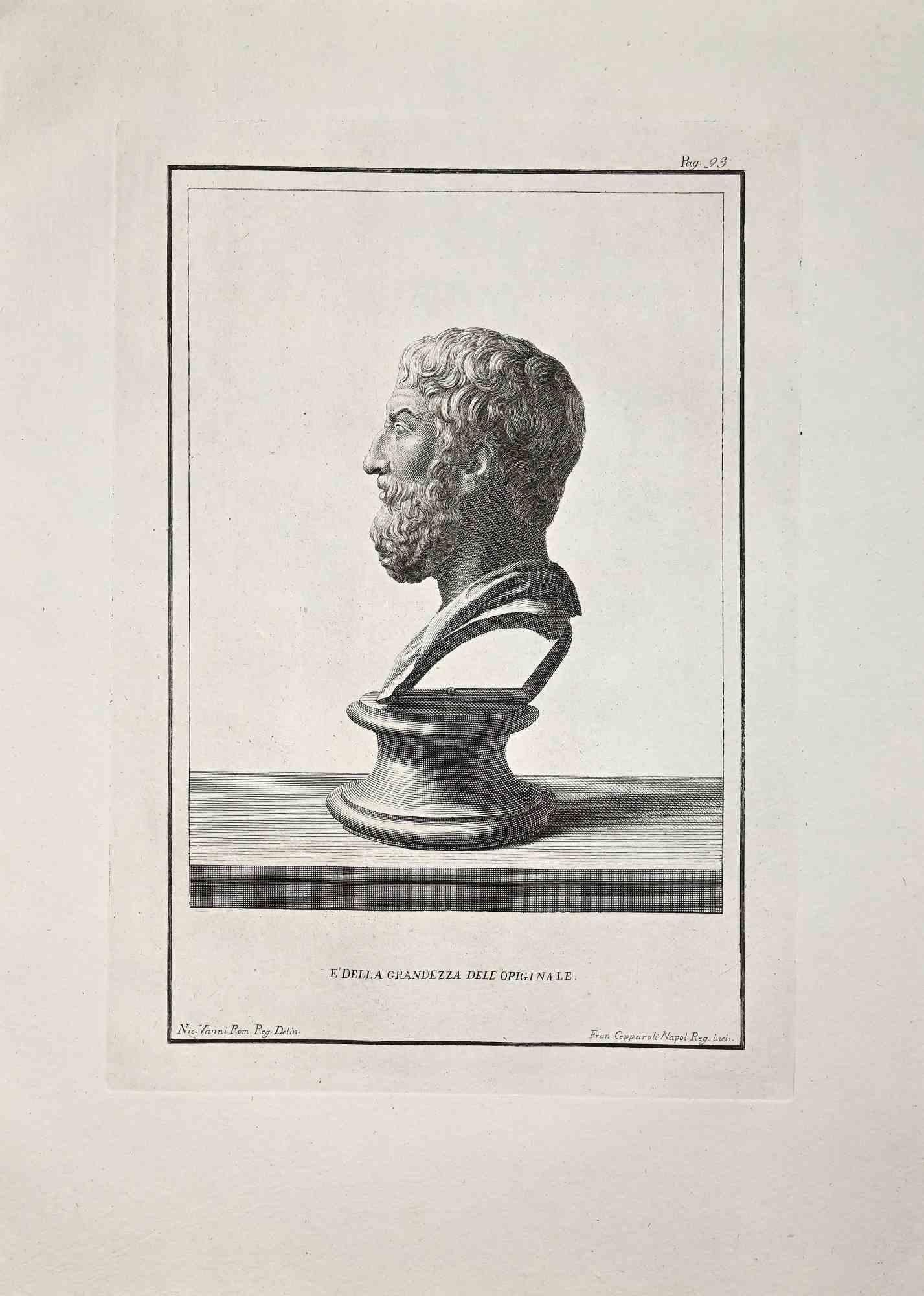 roman bust profile