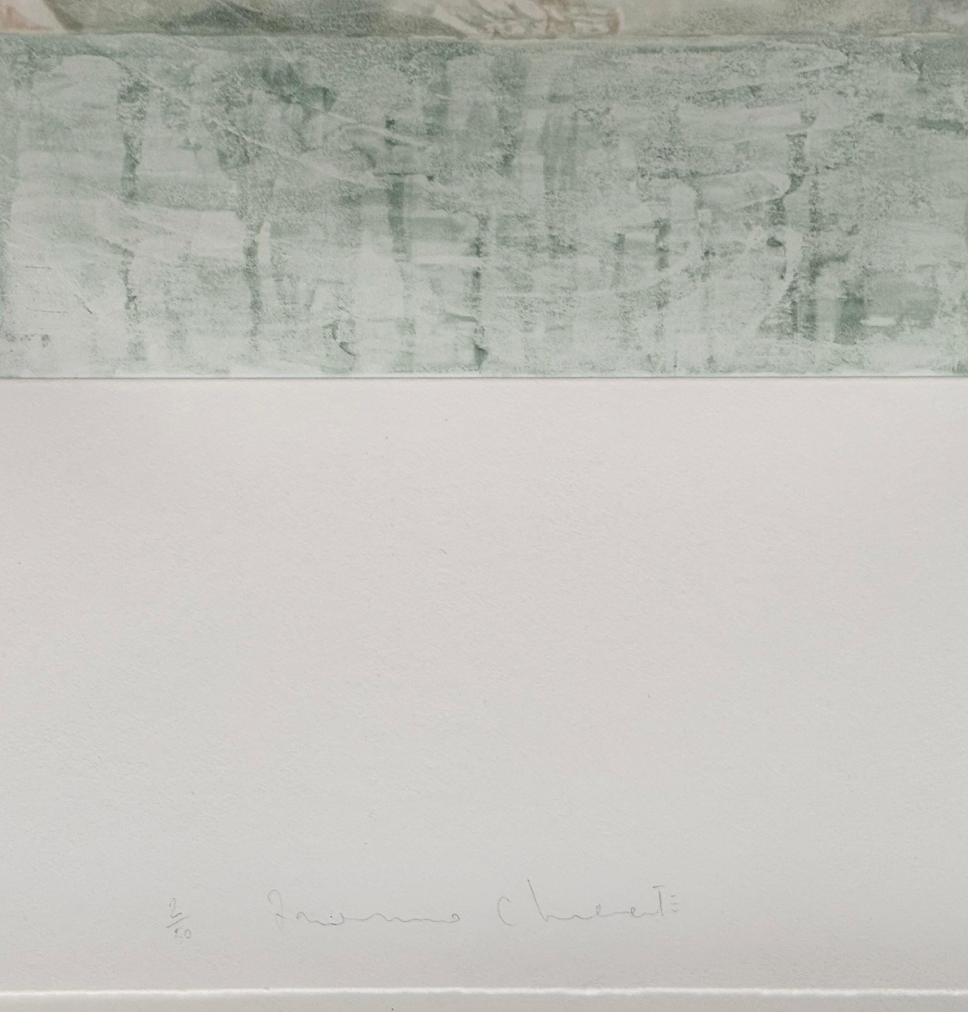 After a Poem (Original Etching that includes a personalized note by kd lang) For Sale 3