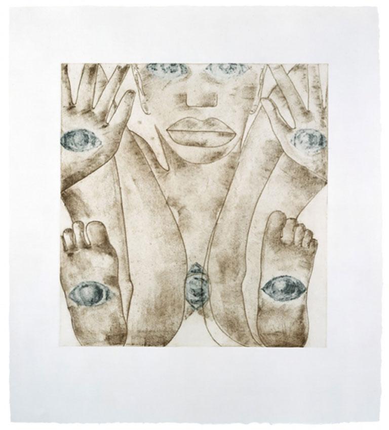 Francesco Clemente, Geography West For Sale 1