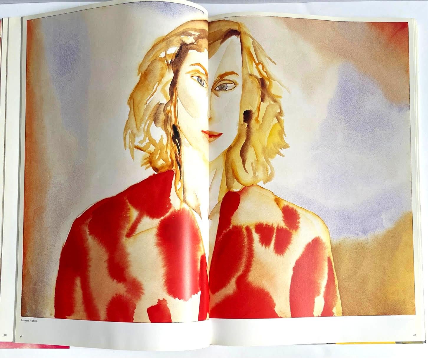 Hardback monograph: Life is Paradise (Hand signed by Francesco Clemente) For Sale 3