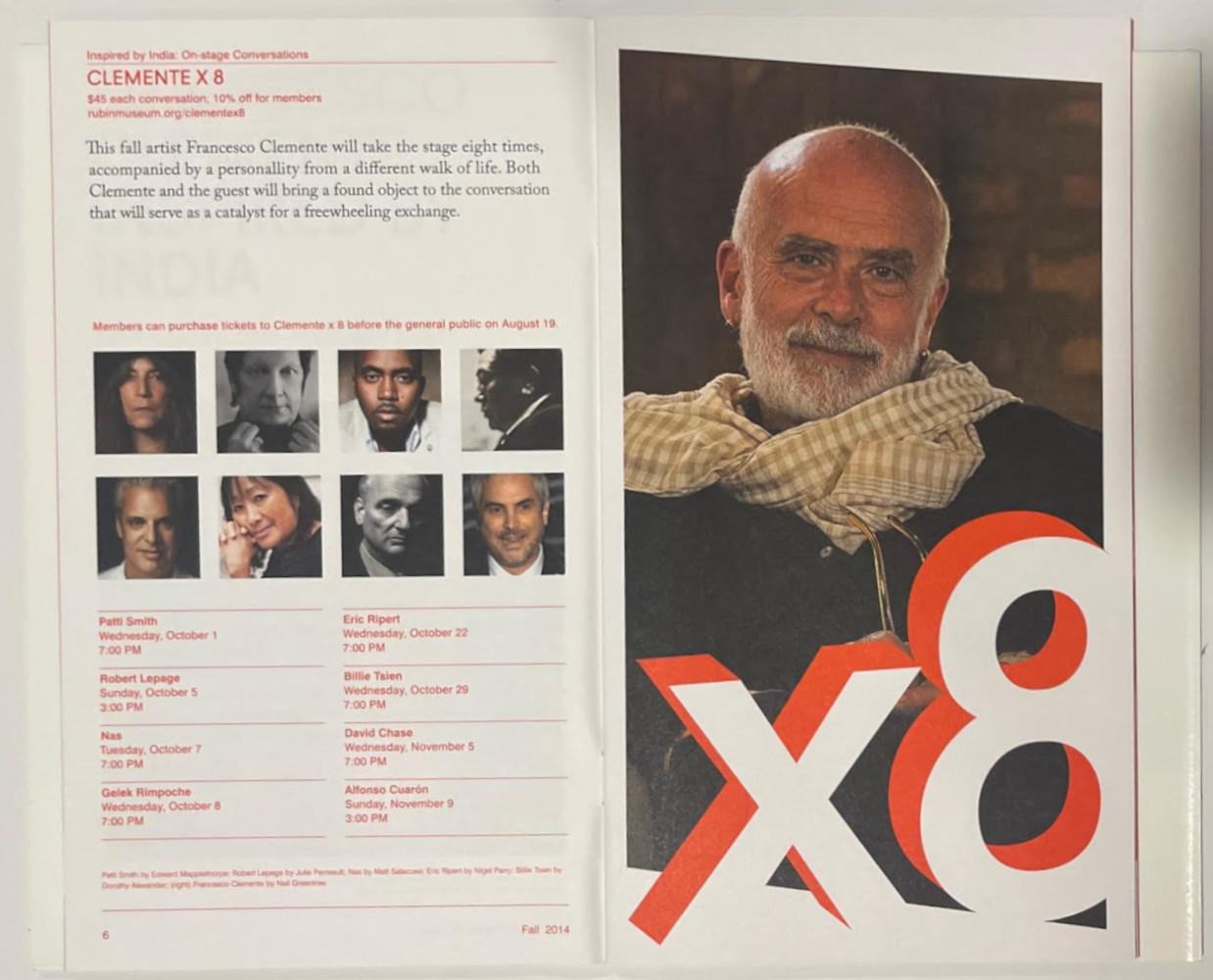 Monograph: Francesco Clemente (Hand signed, inscribed and dated 2014 (MMXIV) ) For Sale 15