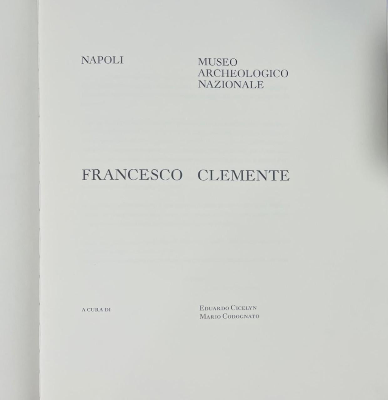 Monographe : Francesco Clemente (signé, inscrit et daté 2014 (MMXIV) en vente 17