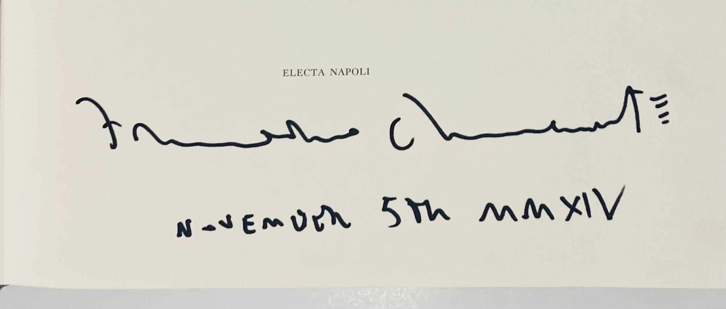 Monograph: Francesco Clemente (Hand signed, inscribed and dated 2014 (MMXIV) ) For Sale 1