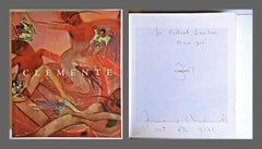 Monograph, Hand Signed by Francesco Clemente and inscribed with a small drawing