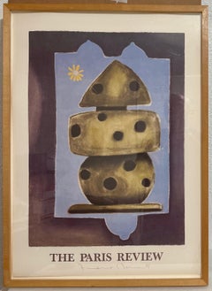 Paris Review Lithograph Francesco Clemente Neo Expressionist Italian Avant Garde