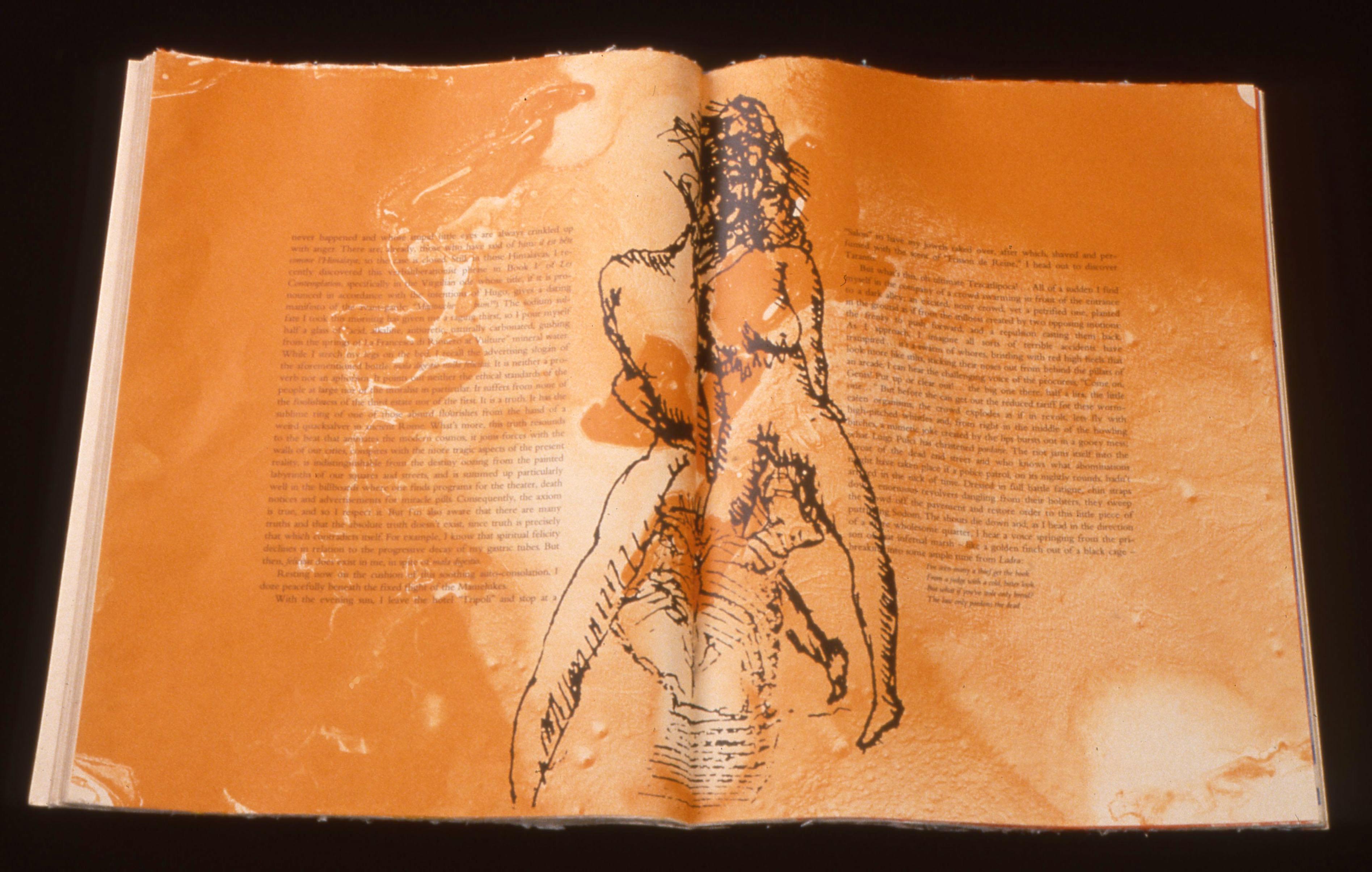 The Departure of the Argonaut Francesco Clemente (bound book) Alberto Savinio For Sale 2