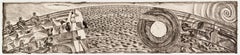 Used Untitled A: large surreal mythical landscape, voyage with ocean and animals