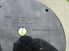 Francesco Collura Designed Master Canasta Poker or Gaming Chip Dispense