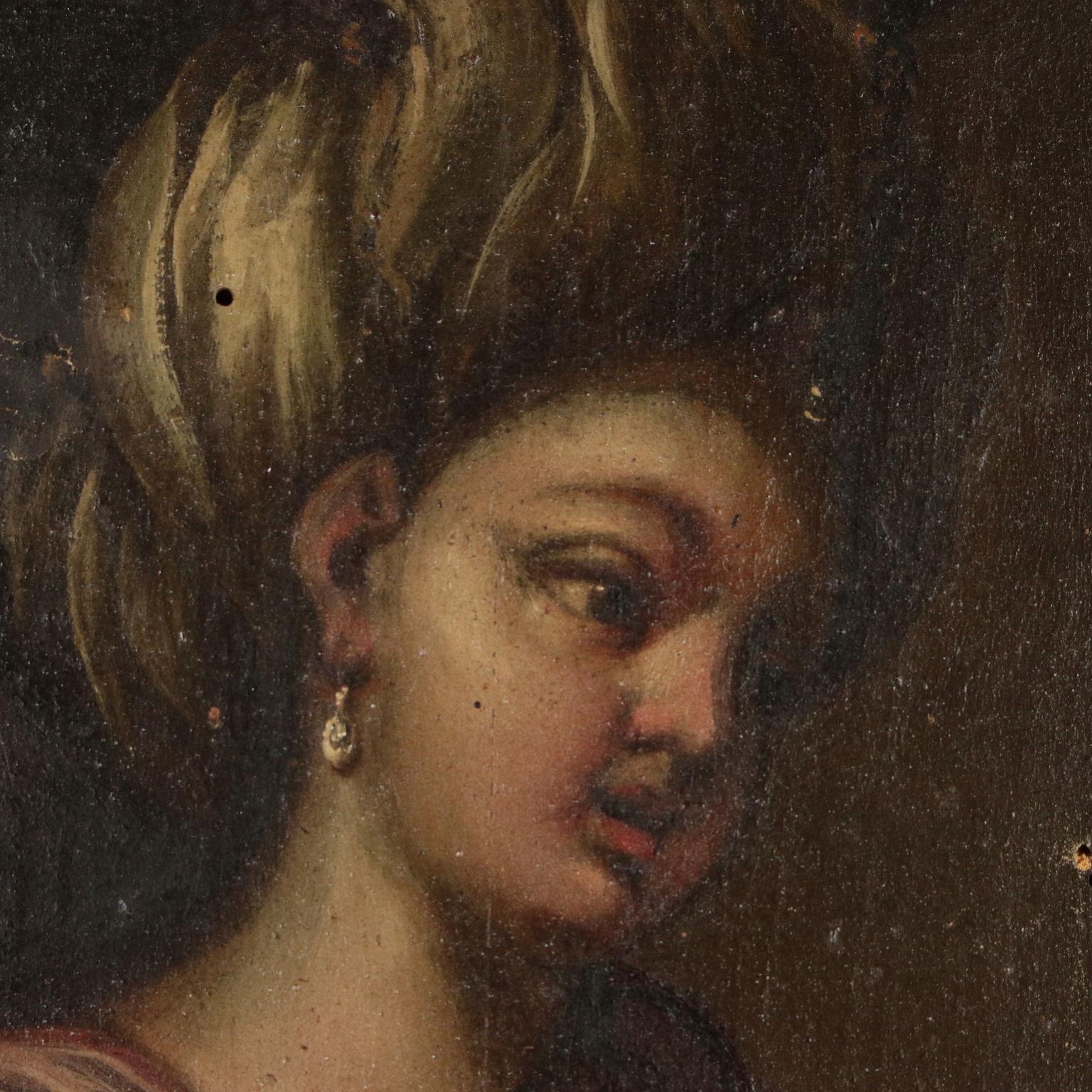 Gruppo 8 dipinti Eroine dell'antichità, Francesco Conti, XVIII secolo im Angebot 15