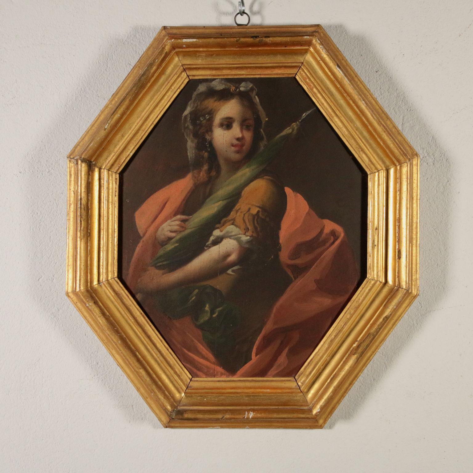 Gruppo 8 dipinti Eroine dell’antichità, Francesco Conti, XVIII secolo For Sale 2