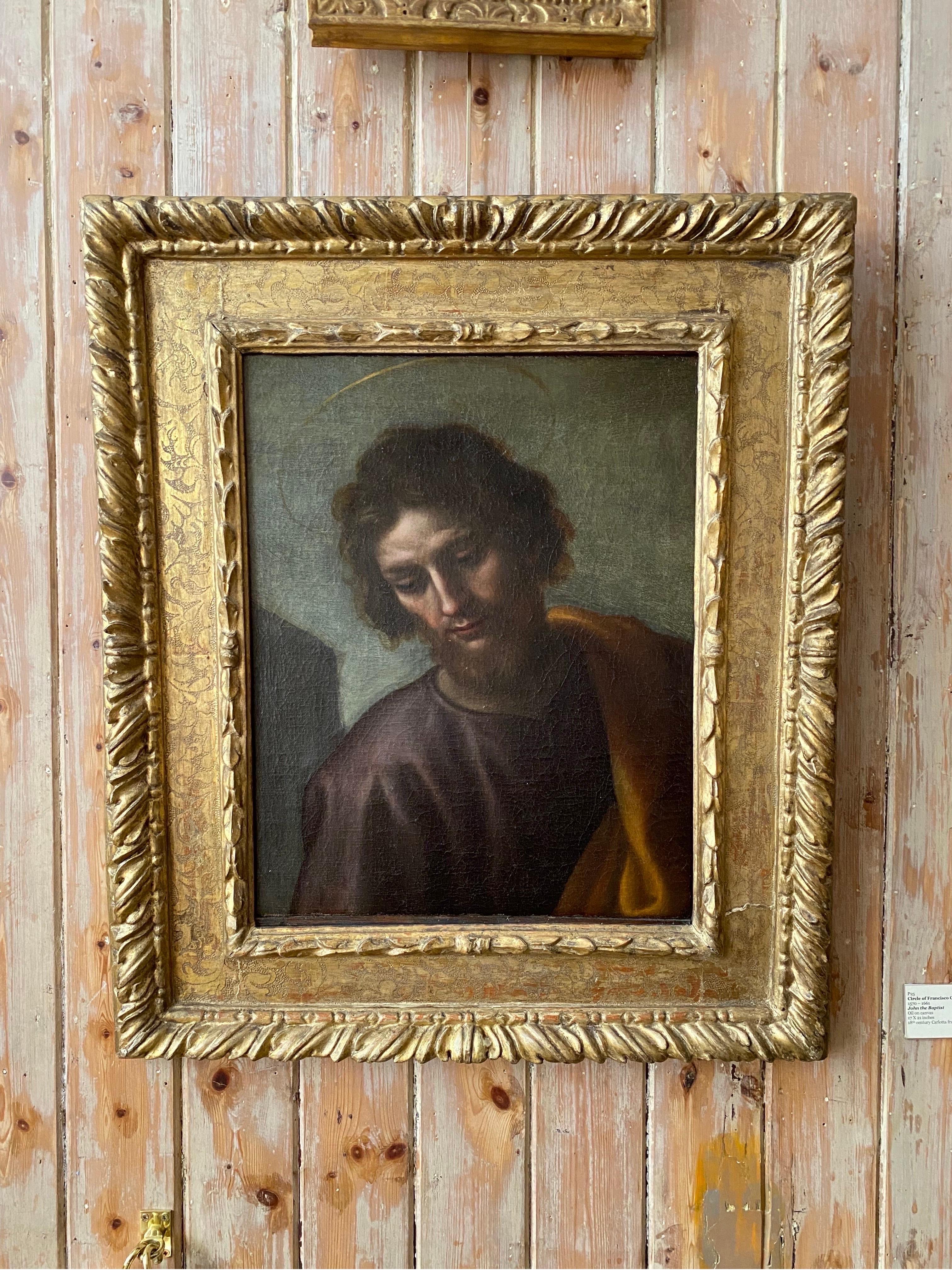 Johannes der Täufer – Painting von Francesco Curradi