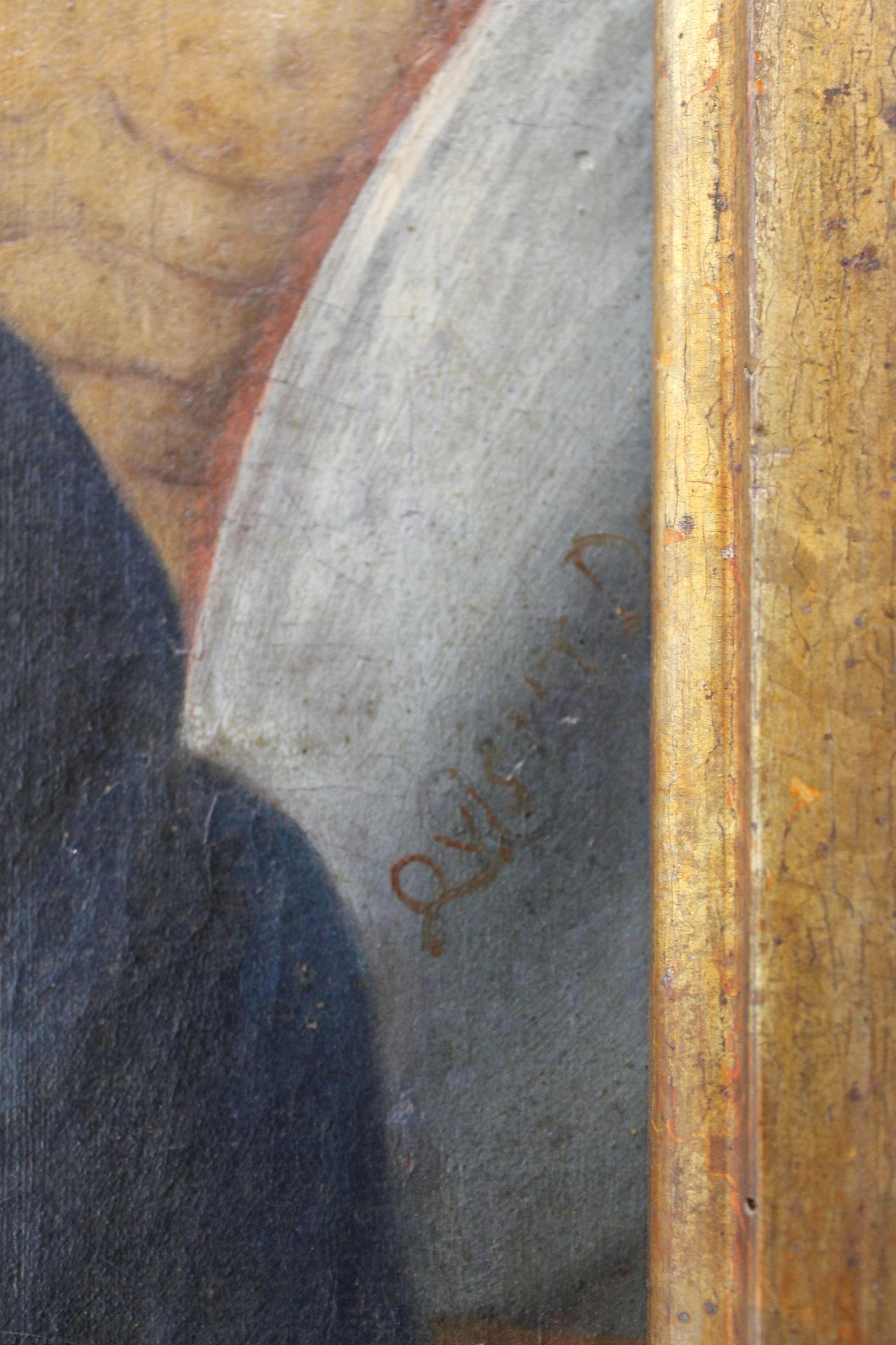 The Death of Saint Joseph, Italian Baroque Religious Scene Oil on Canvas Painting 2