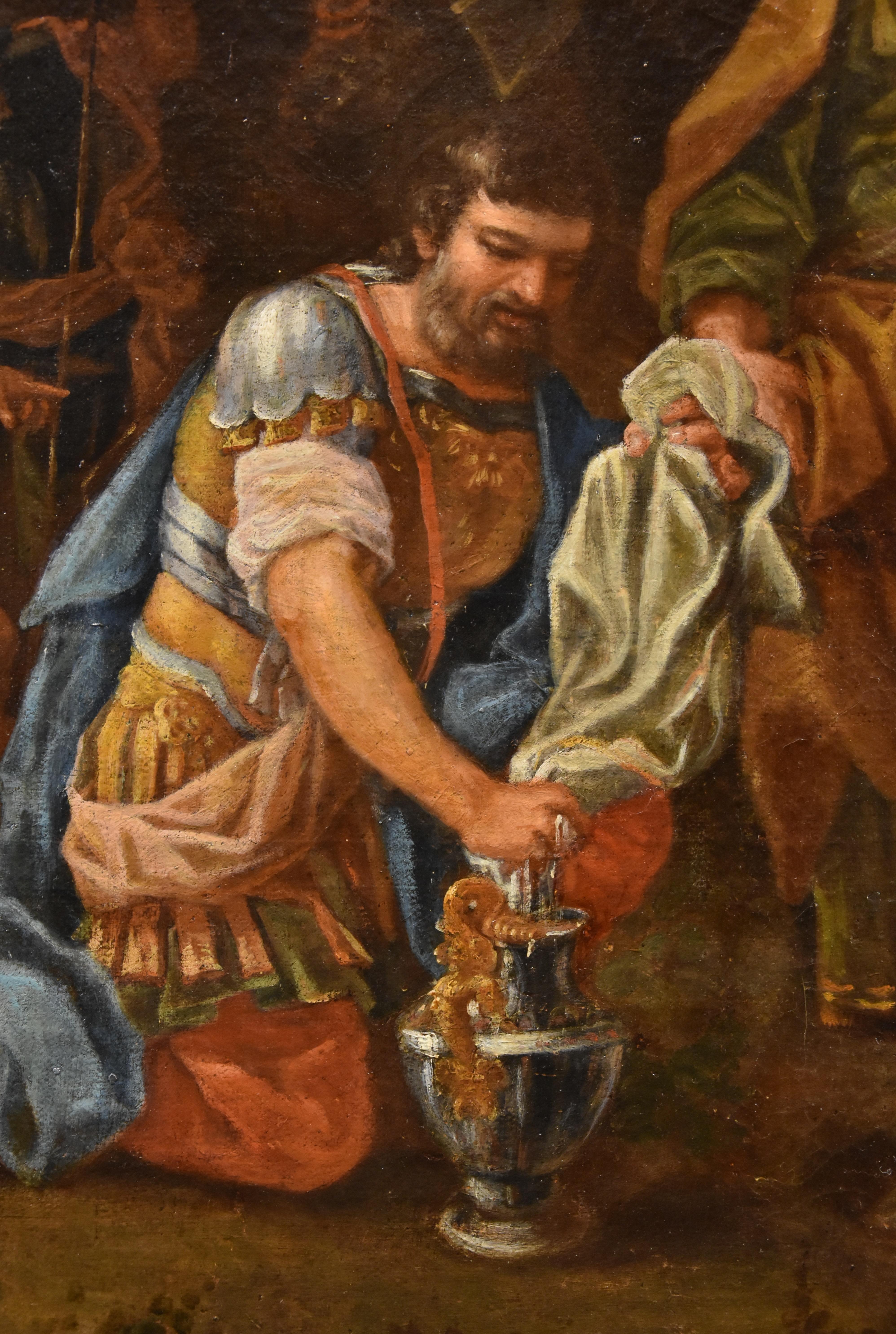 Alexander The Great De Mura, Gemälde Öl auf Leinwand, 18. Jahrhundert, Alter Meister, Italien im Angebot 5