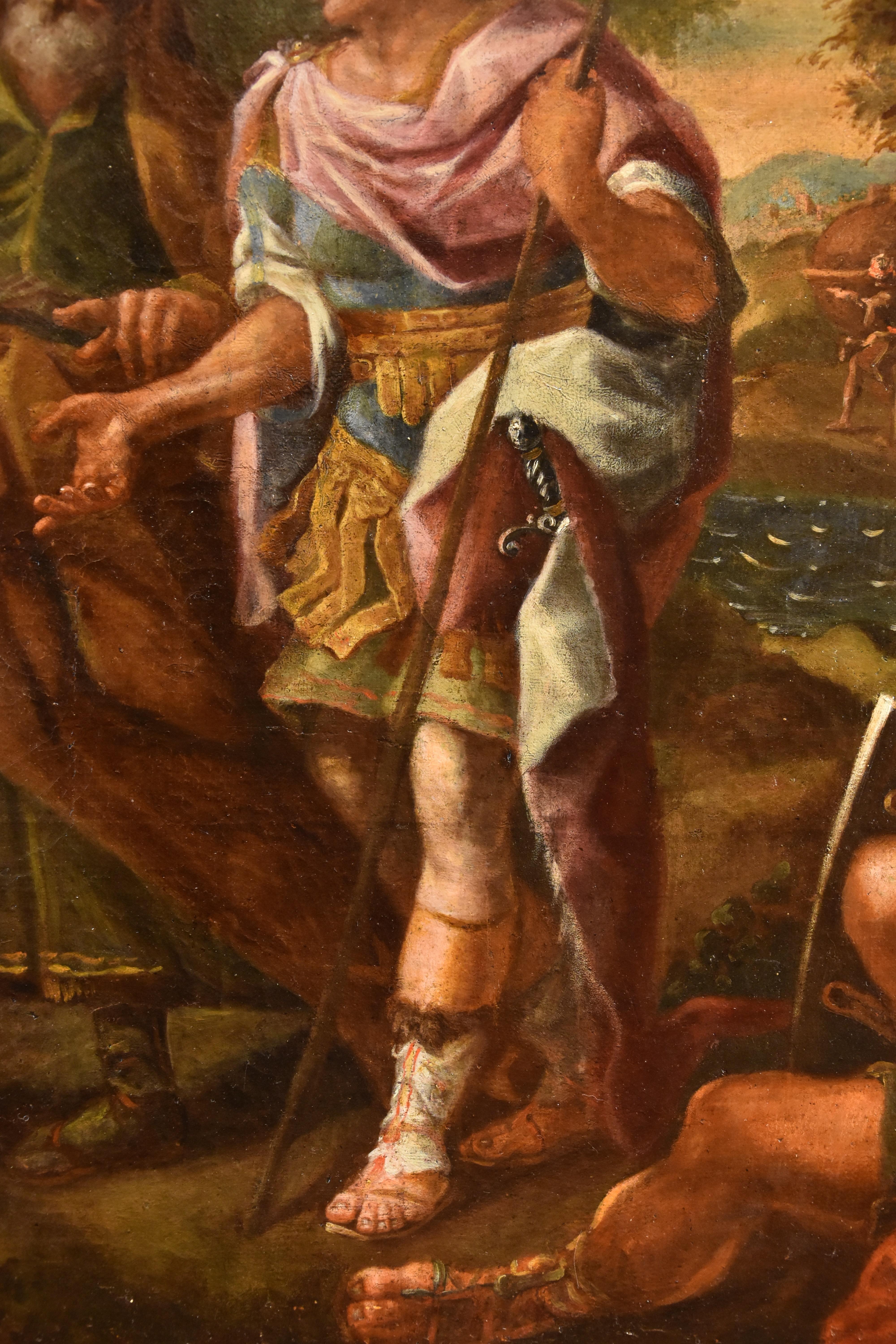 Alexander The Great De Mura, Gemälde Öl auf Leinwand, 18. Jahrhundert, Alter Meister, Italien im Angebot 6