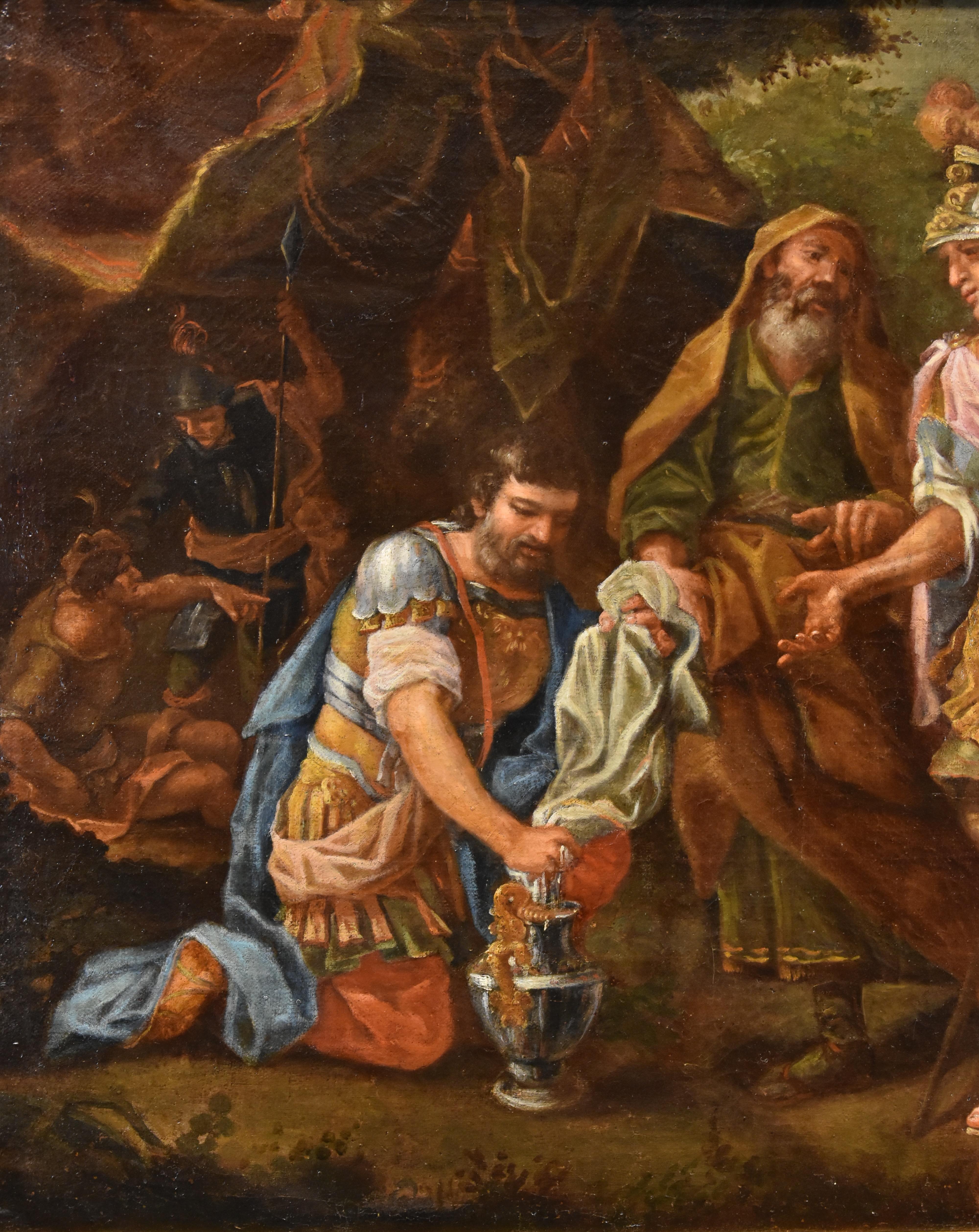 Alexander The Great De Mura, Gemälde Öl auf Leinwand, 18. Jahrhundert, Alter Meister, Italien (Alte Meister), Painting, von Francesco De Mura (Naples, 1696 – Naples, 1782) 