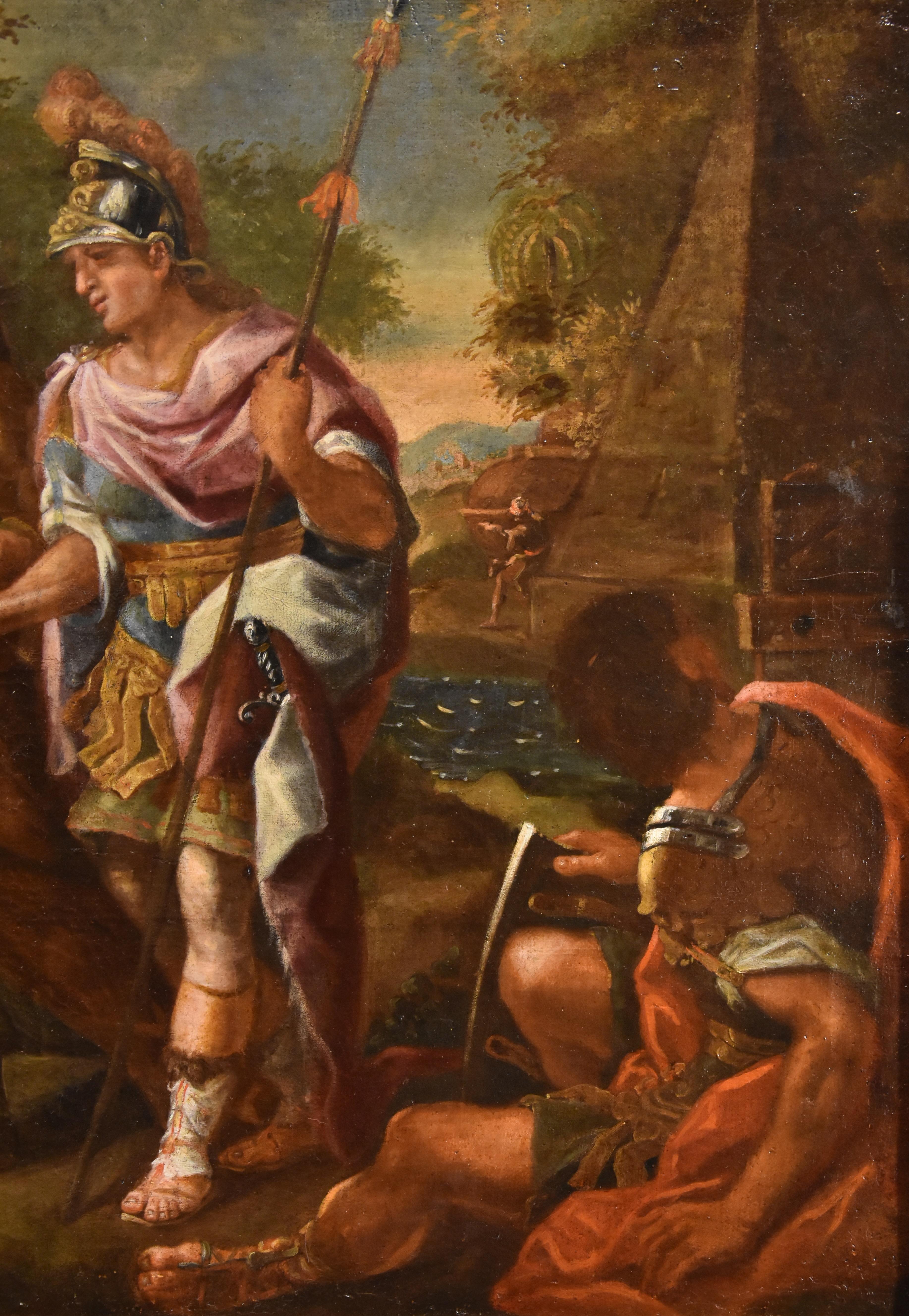 Alexander The Great De Mura, Gemälde Öl auf Leinwand, 18. Jahrhundert, Alter Meister, Italien im Angebot 1