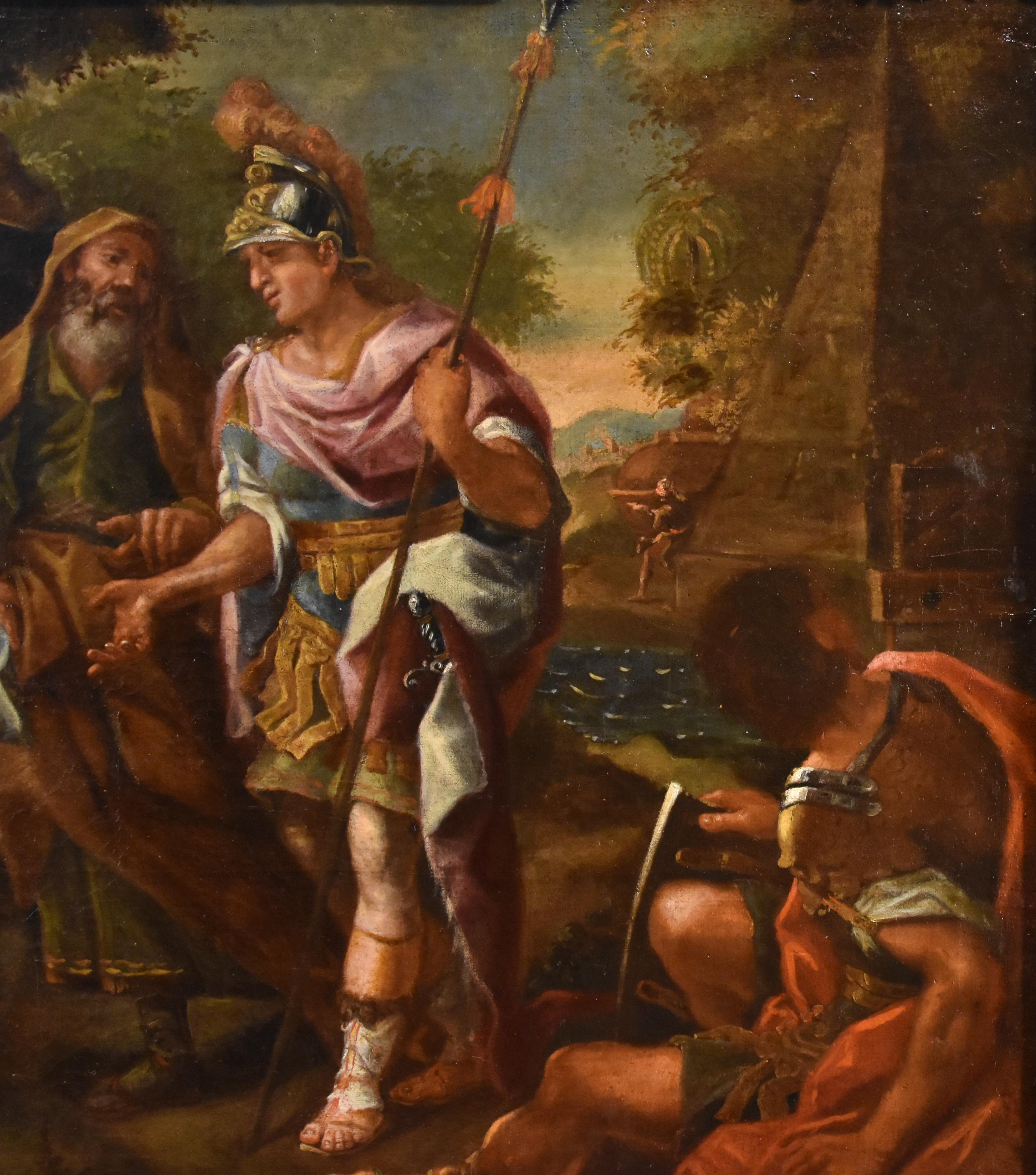 Alexander The Great De Mura, Gemälde Öl auf Leinwand, 18. Jahrhundert, Alter Meister, Italien im Angebot 4