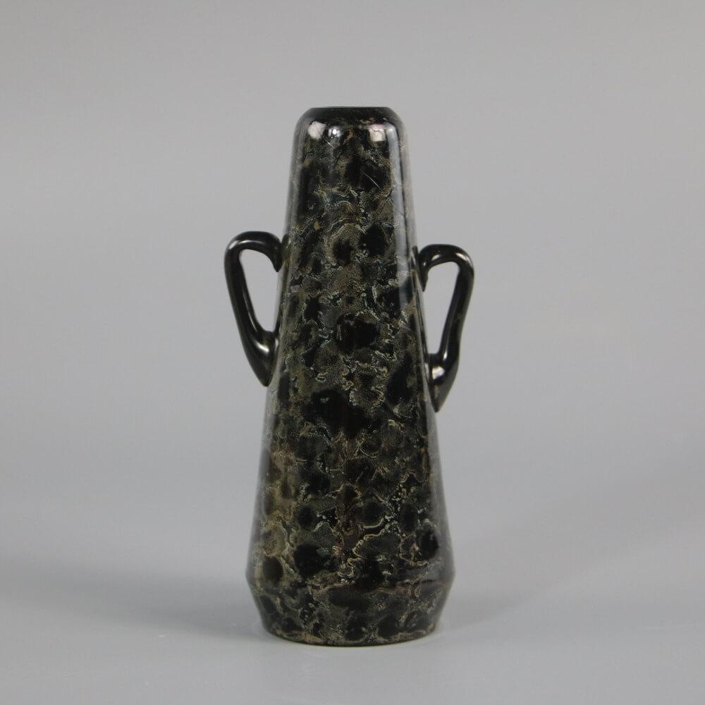 Biedermeier Francesco Ferro e Figlio - glass art vase from 1880 - collectors piece  For Sale