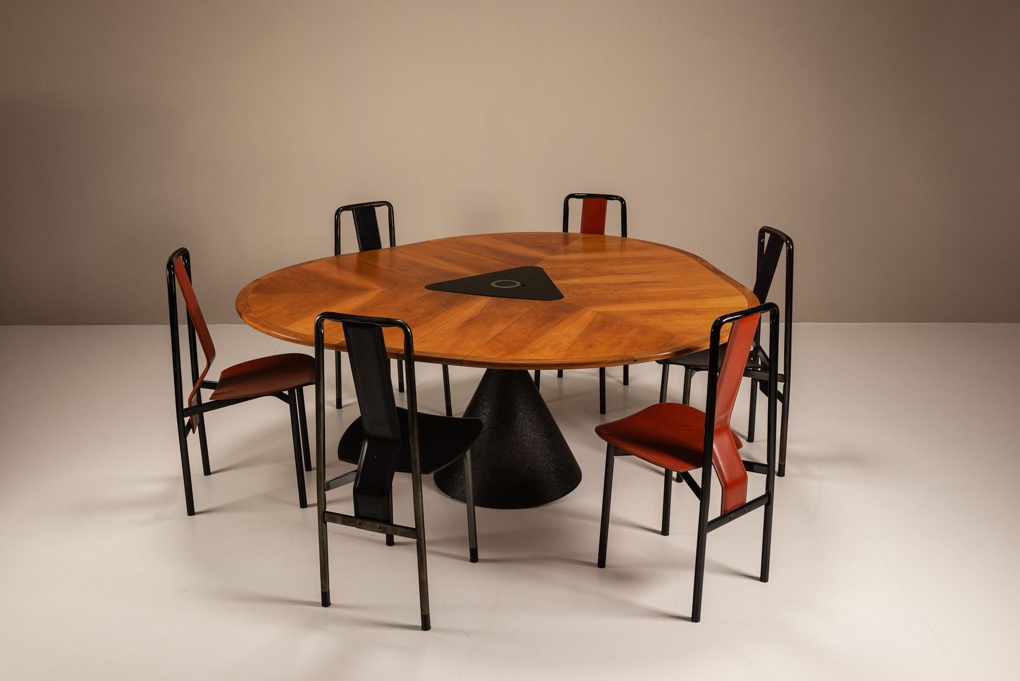 Francesco Fois para Bernini Mesa de comedor extensible 