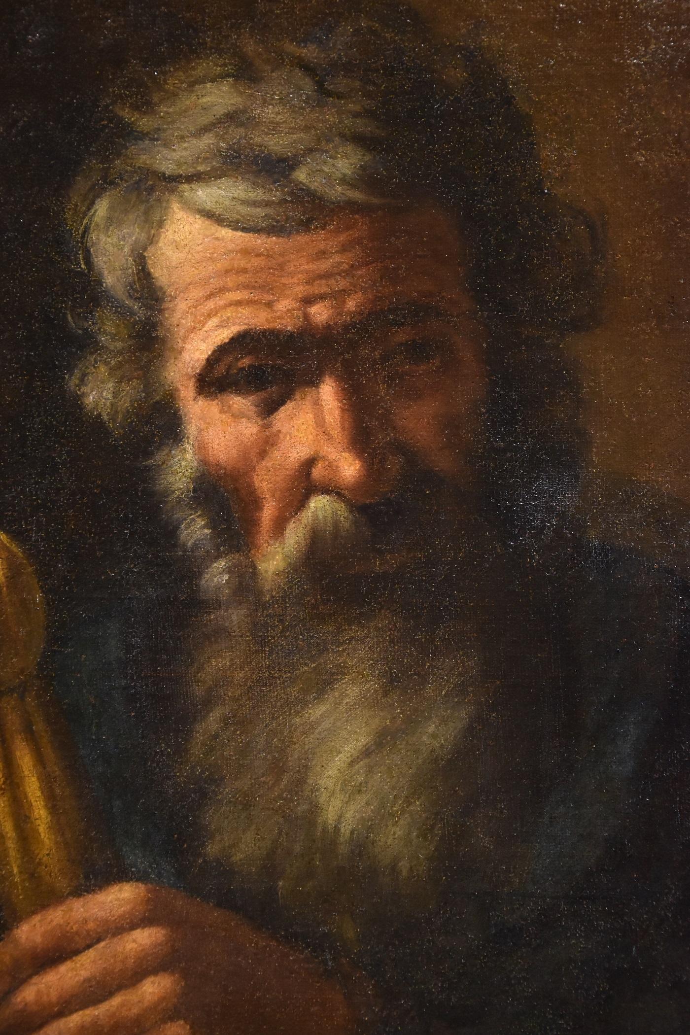 Saint Paul Apostle Fracanzano Paint Oil on canvas Old master 17th Century Italy  1