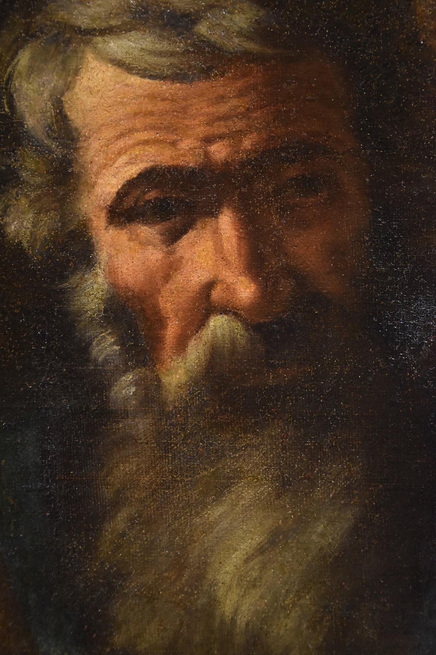 Saint Paul Apostle Fracanzano Paint Oil on canvas Old master 17th Century Italy  3