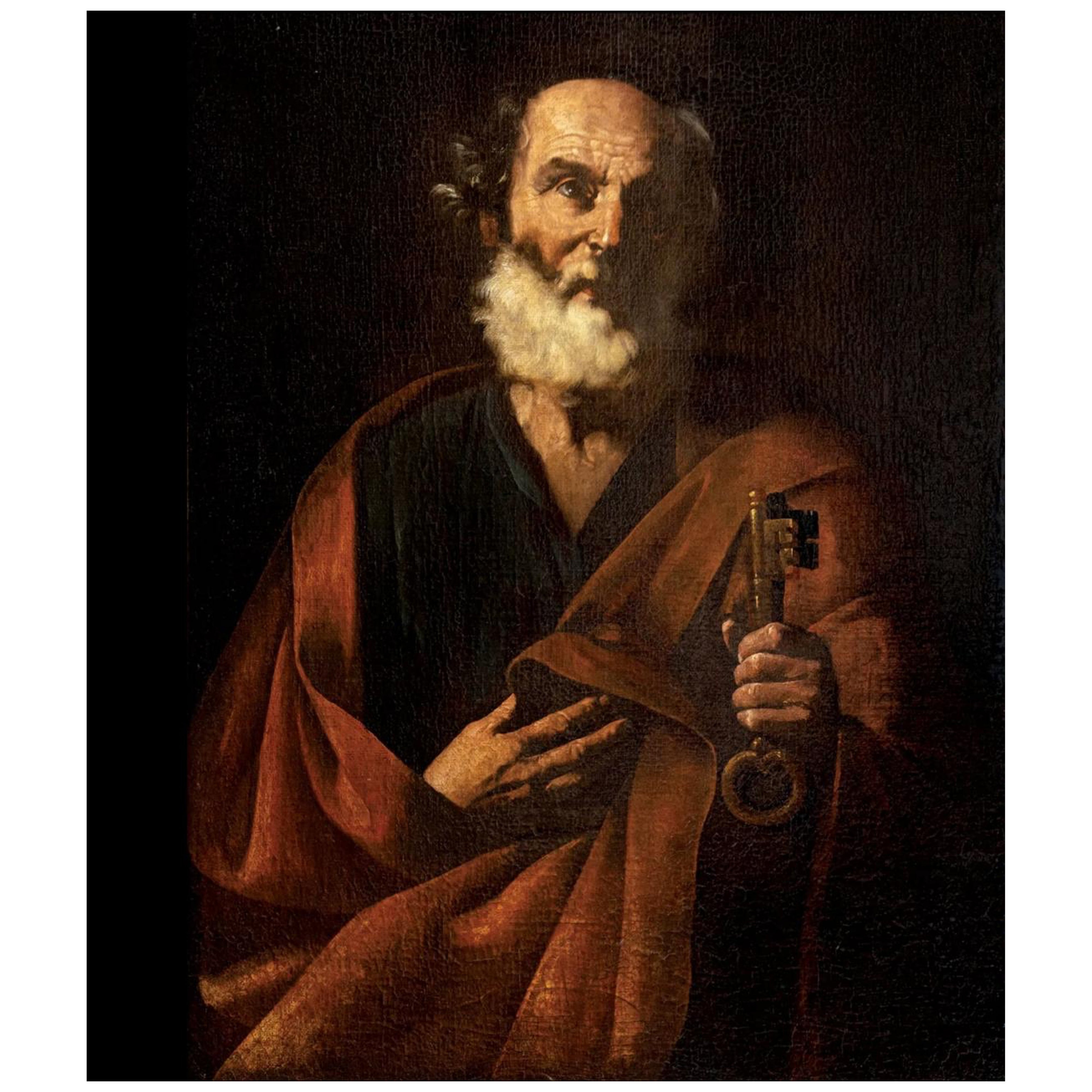 Francesco FRACANZANO (Monopoli 1612 - Naples 1656) " San Peter "