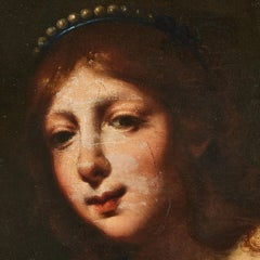 Italian Portrait of a Woman, possibly depicting Temperantia, 17th Century