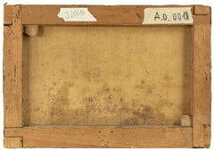 Battaglia di cavalleria - Dipinto a olio di F. Graziani (Ciccio Napoletano) - Fine del 1600